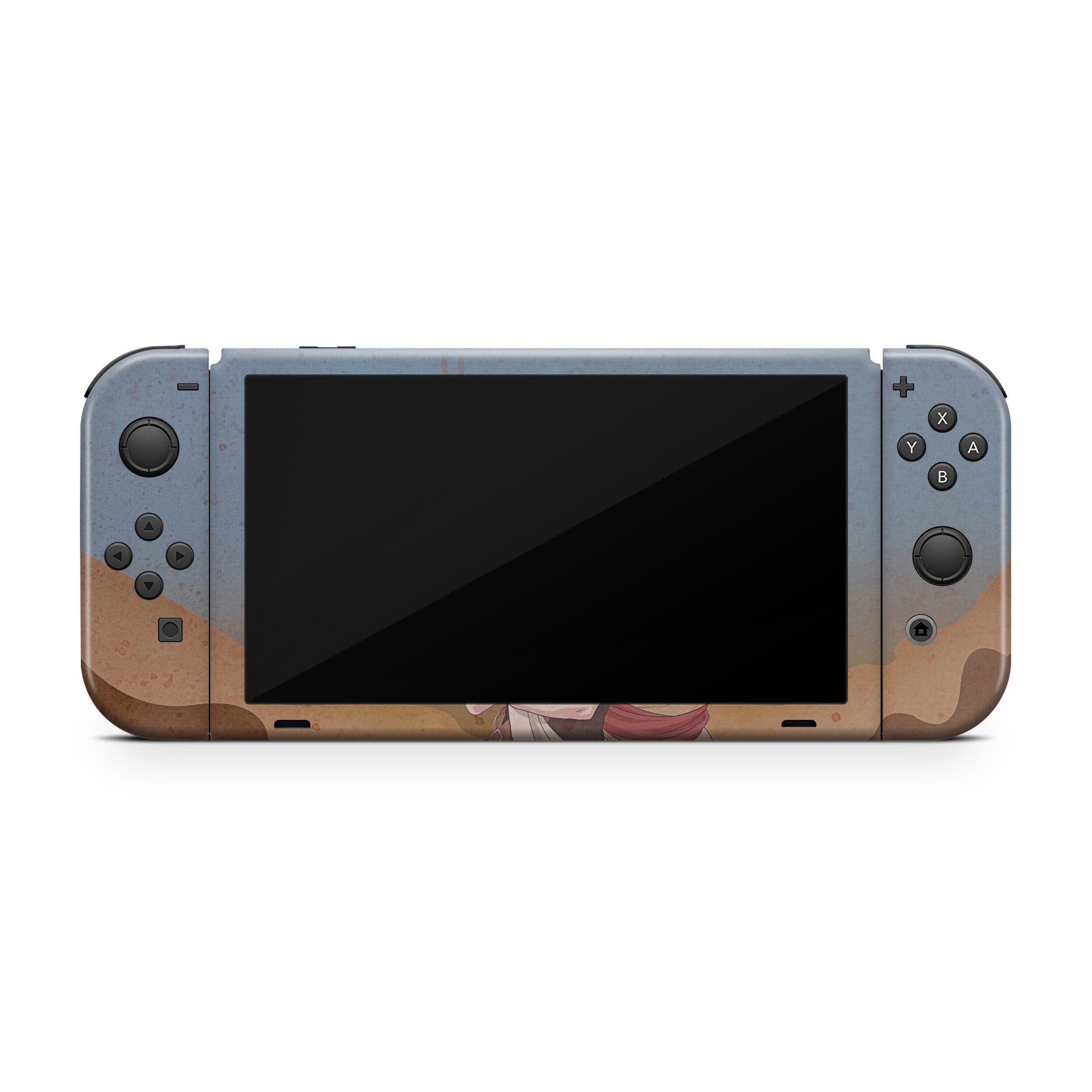 Sand Mirage v2 Nintendo Switch OLED Skin - Anime-inspired design