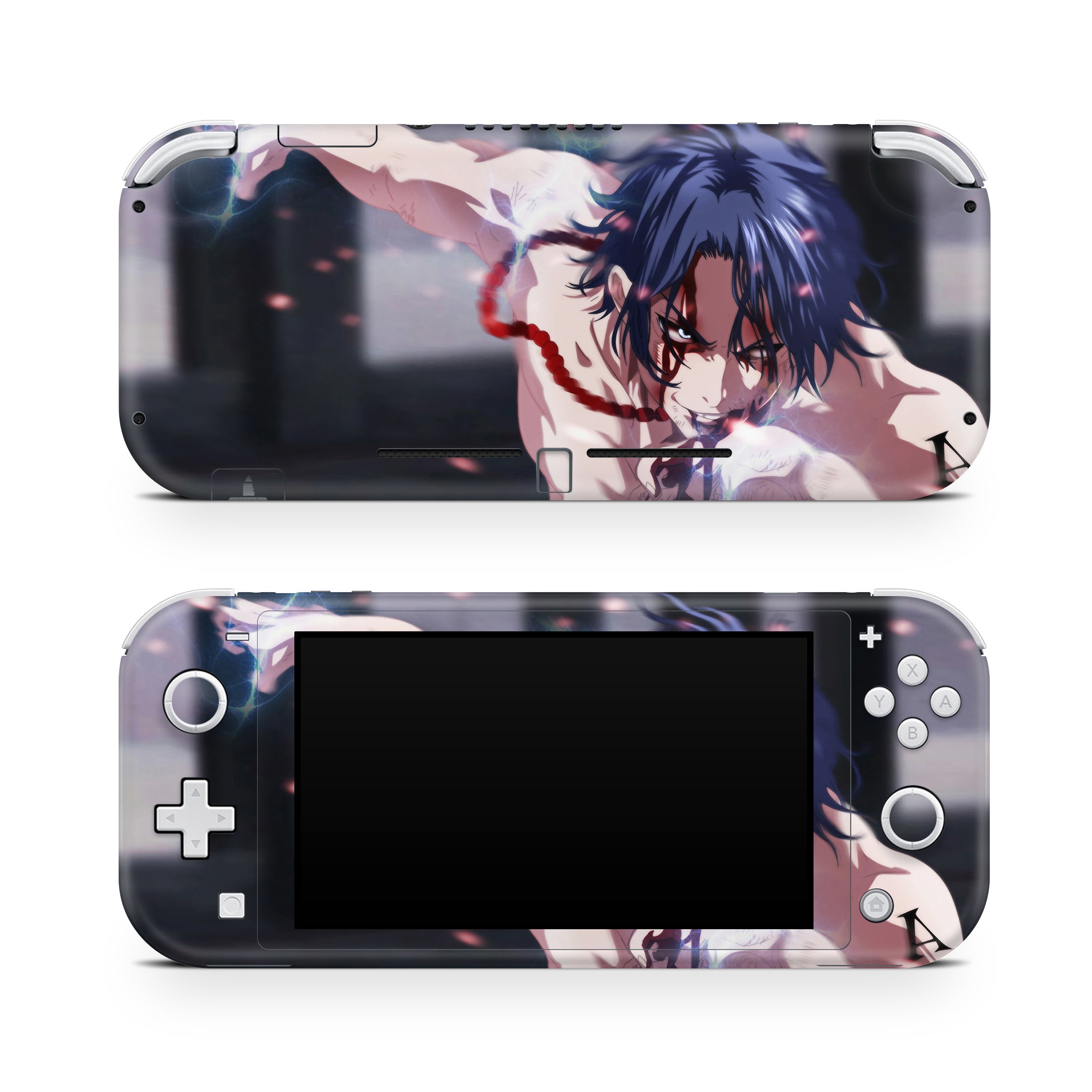 Pyro Nomad v2 Nintendo Switch Lite Skin - Anime-inspired design