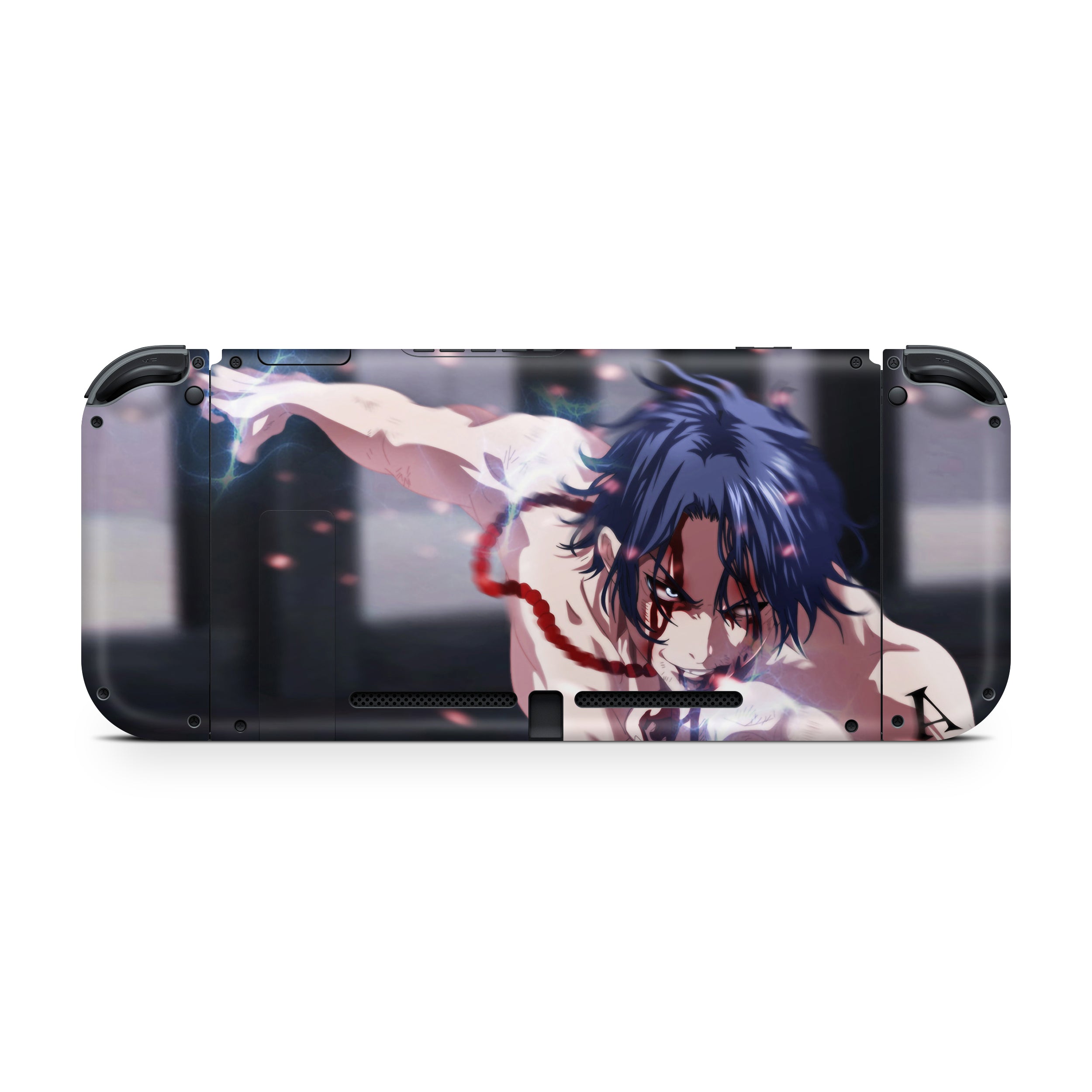 Pyro Nomad v2 Nintendo Switch OLED Skin - Anime-inspired design