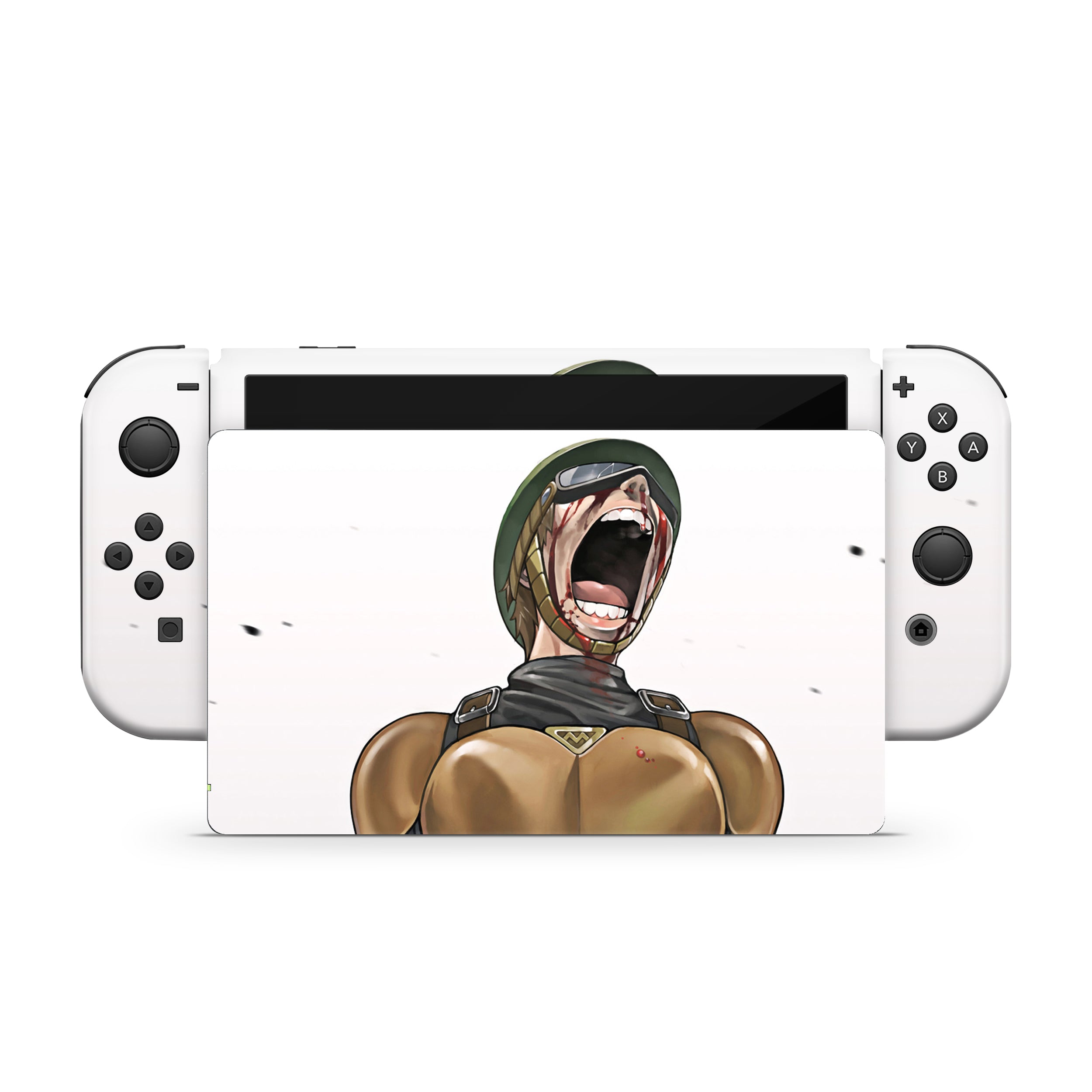 Apex Fist v4 Nintendo Switch OLED Skin - Anime-inspired design