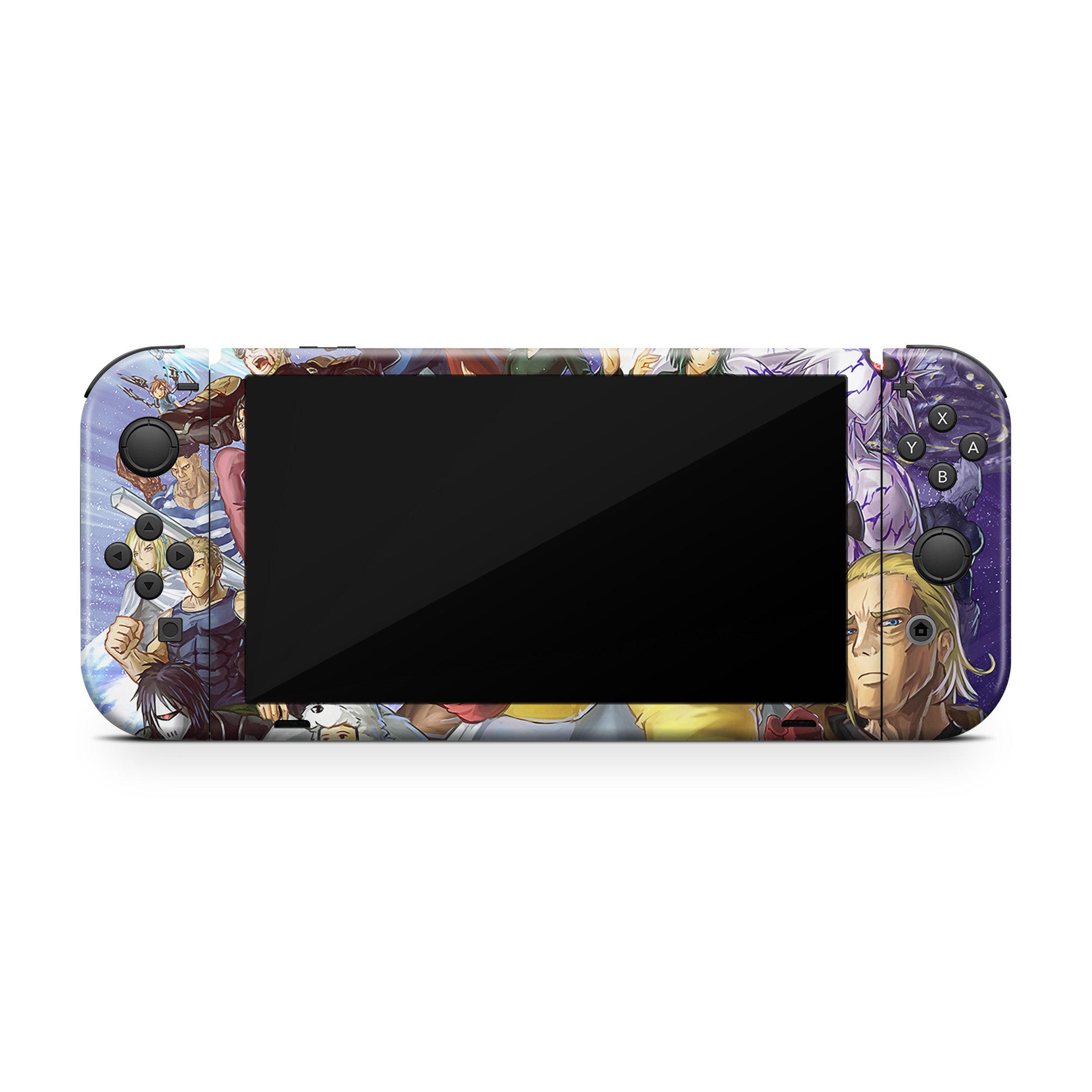 Apex Fist v5 Nintendo Switch OLED Skin - Anime-inspired design