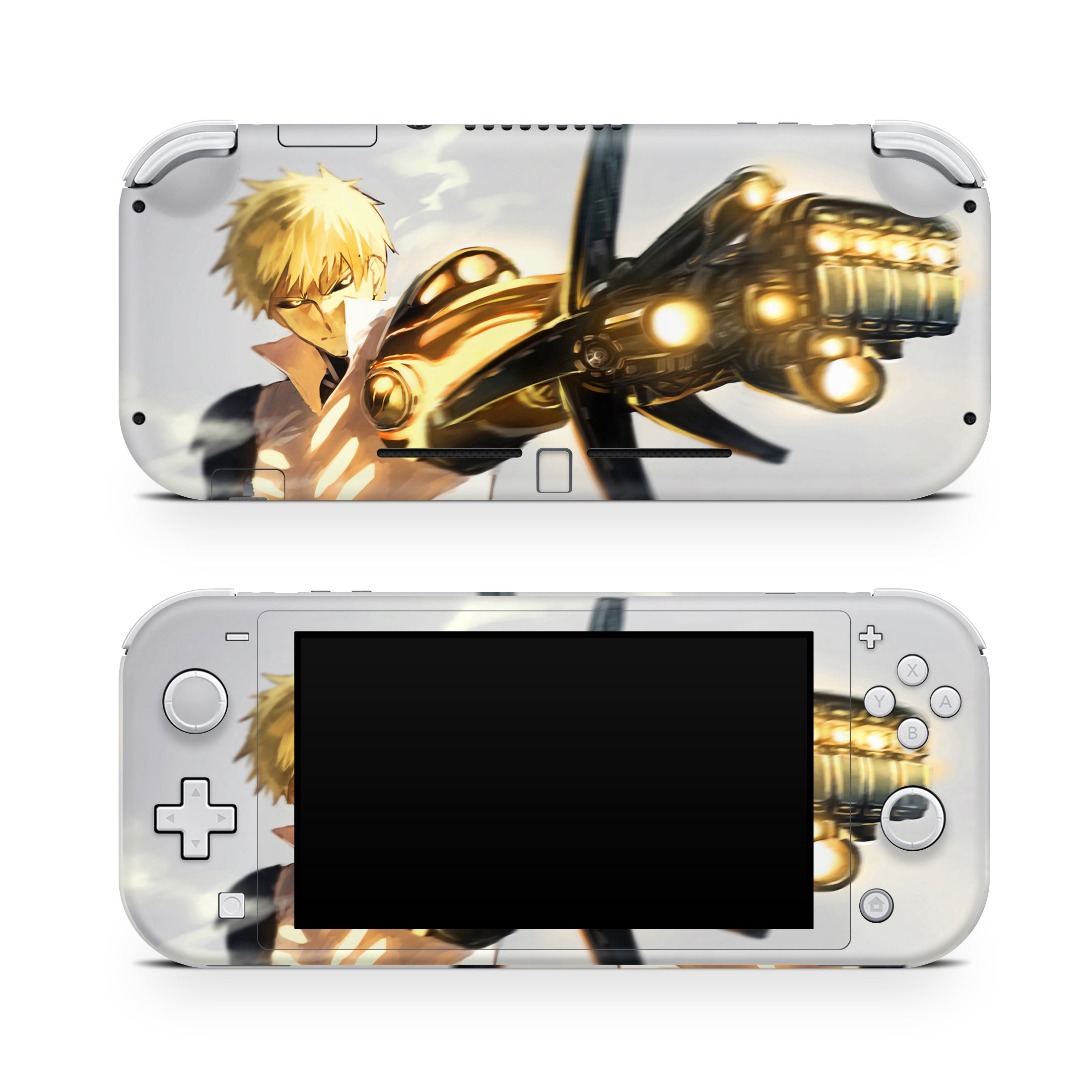 Cybernetic Warrior v3 Nintendo Switch Lite Skin - Anime-inspired design