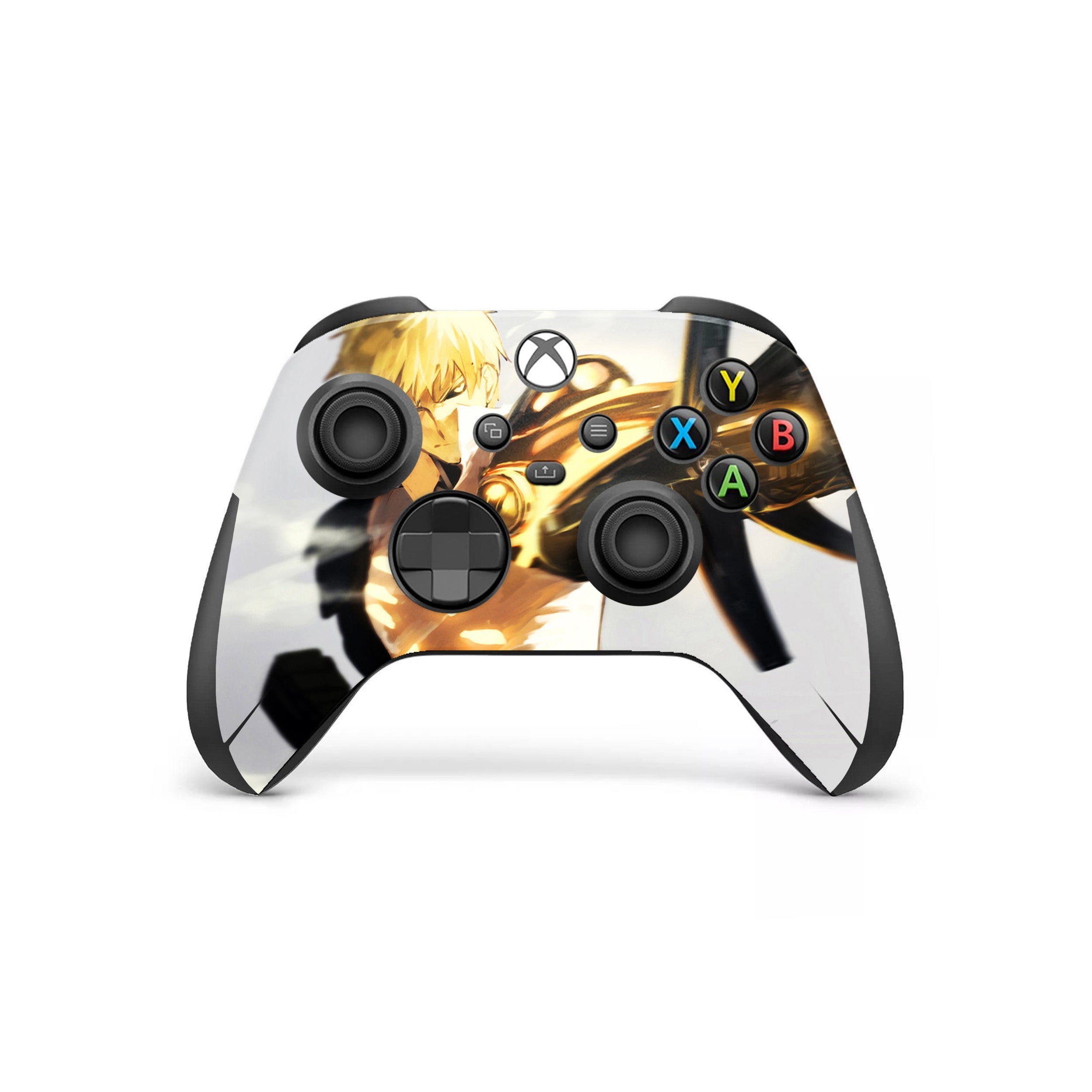 Cybernetic Warrior v3 Xbox Series Controller Skin - Anime-inspired design