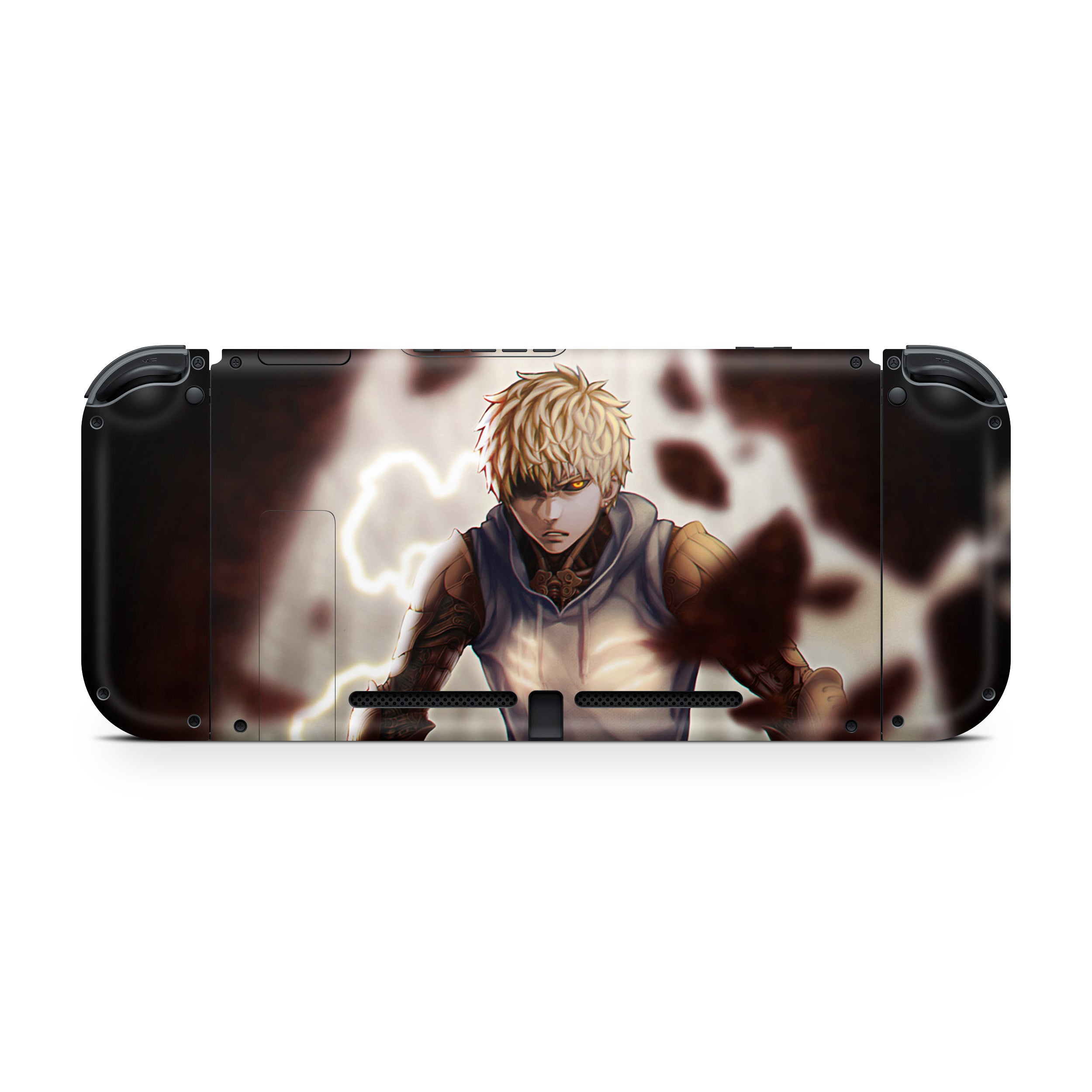Cybernetic Warrior v4 Nintendo Switch Skin - Anime-inspired design
