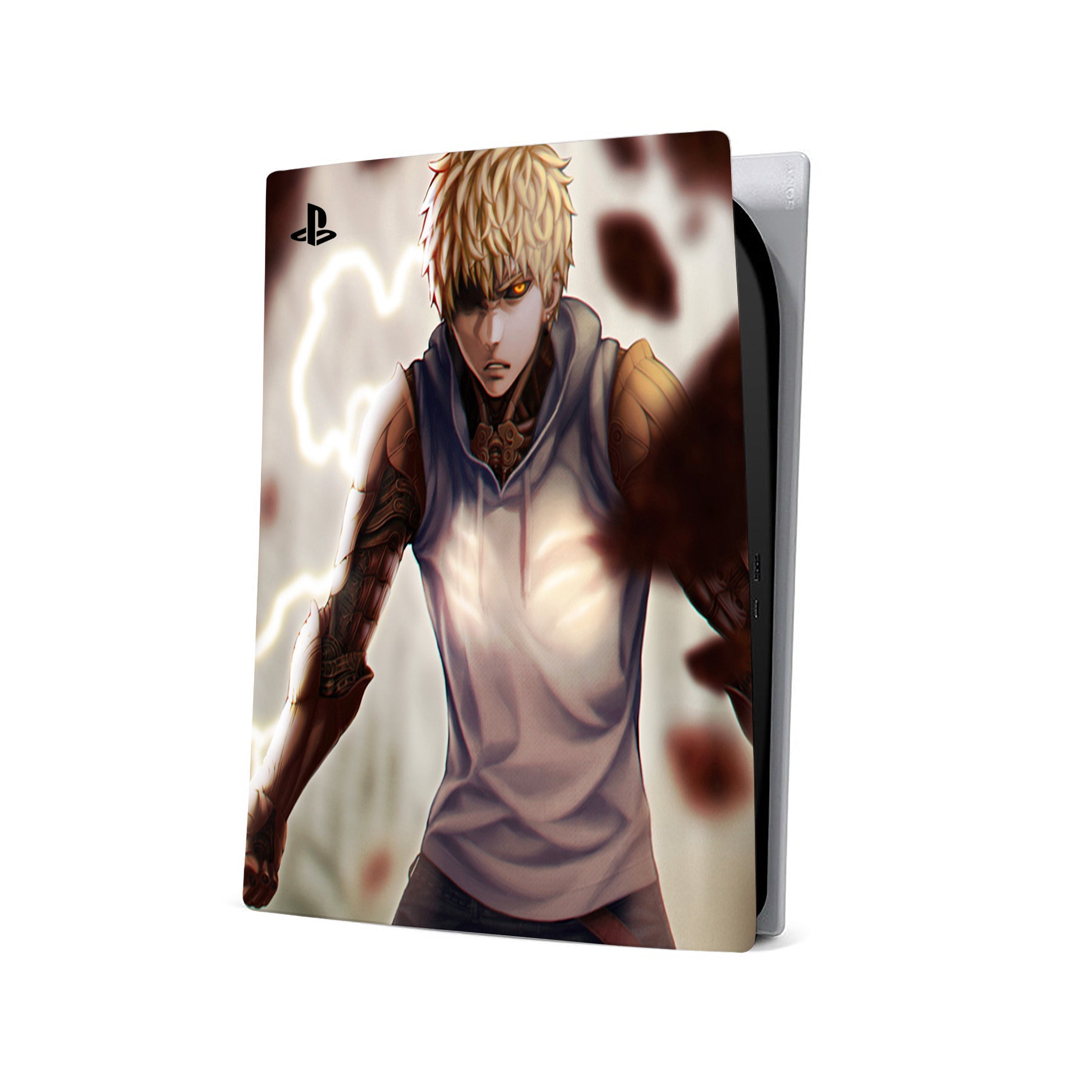 Cybernetic Warrior v4 PS5 Skin - Anime-inspired design