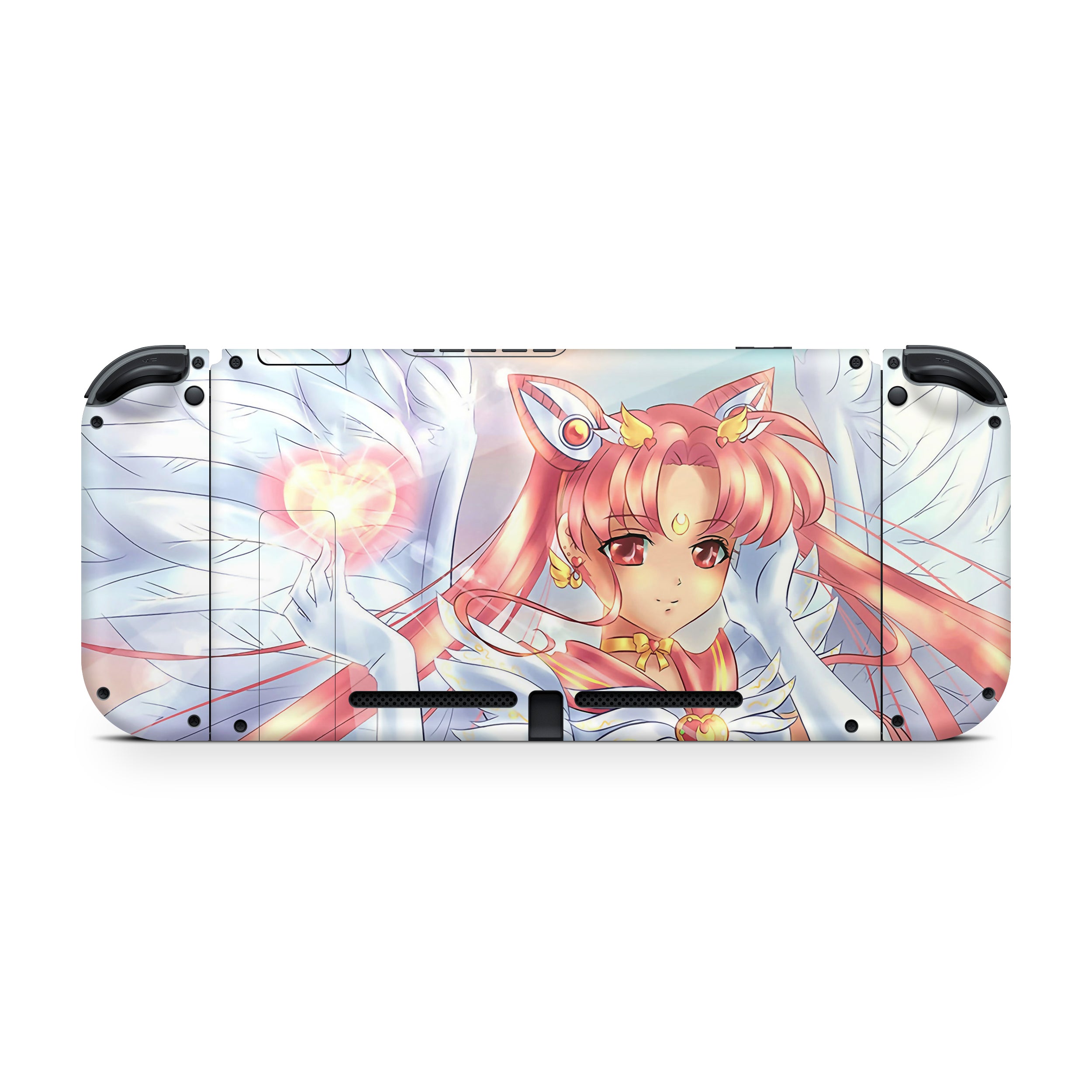 Moon Princess v4 Nintendo Switch Skin - Anime-inspired design