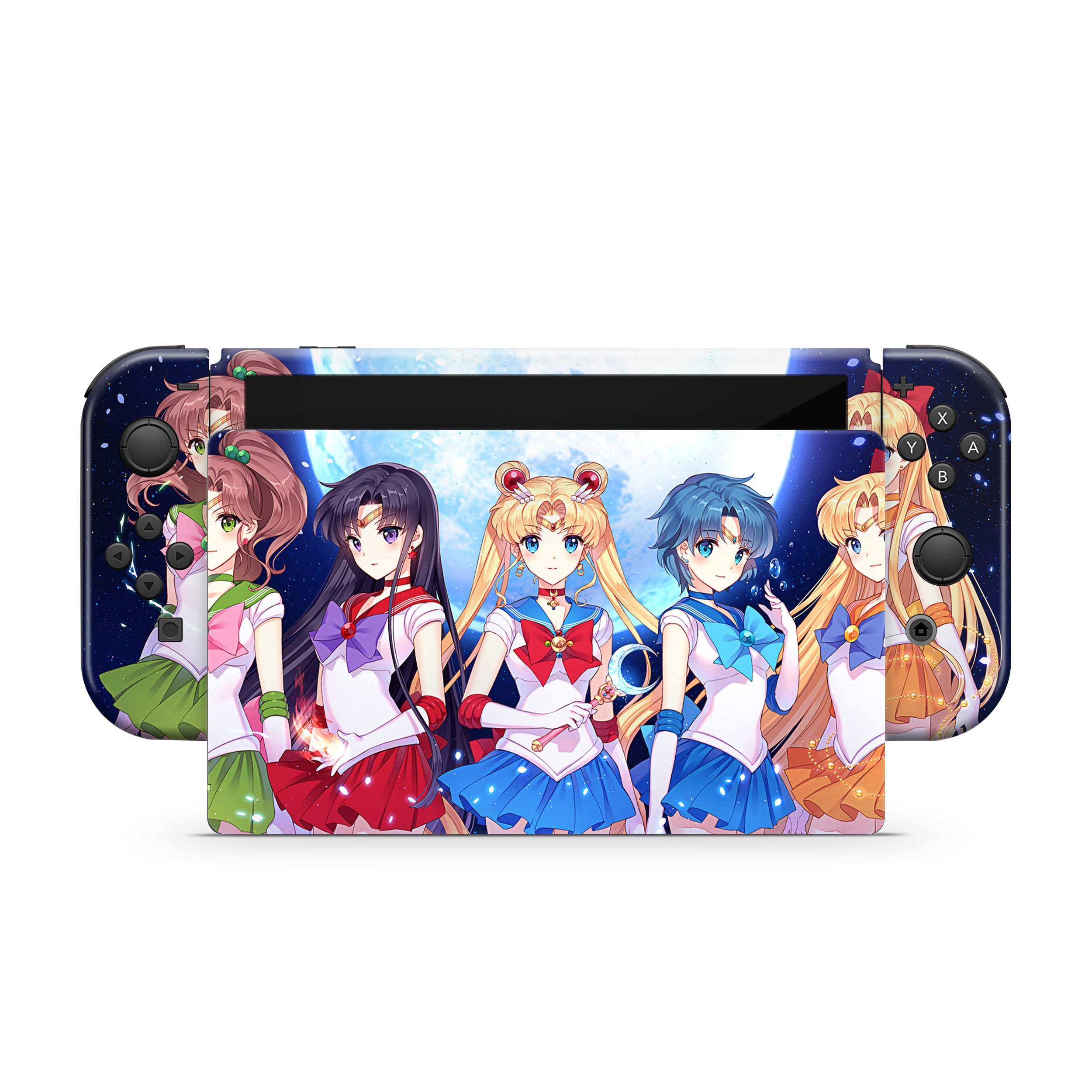Moon Princess v5 Nintendo Switch OLED Skin - Anime-inspired design