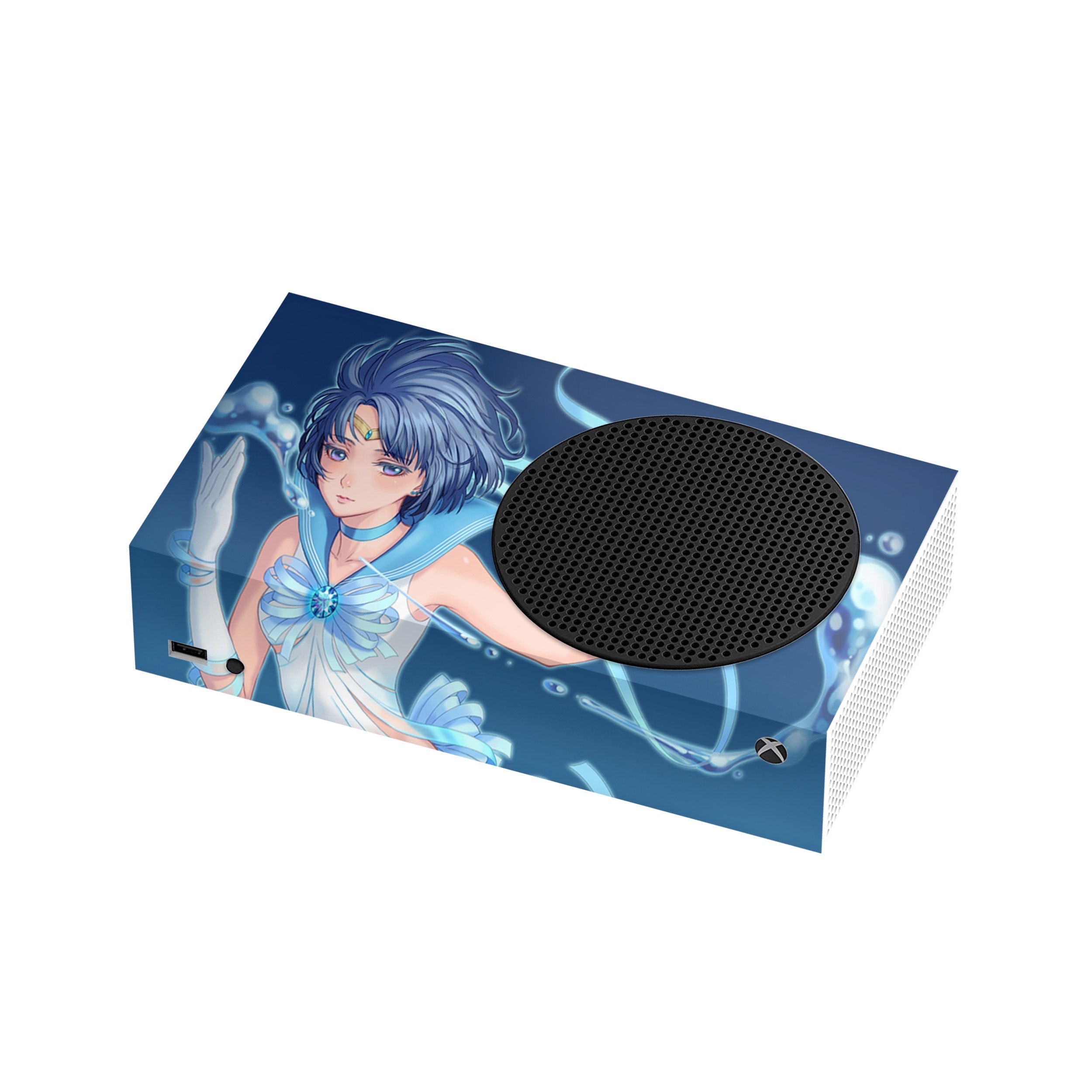 Ice Guardian v1 Xbox Series S Skin - Anime-inspired design