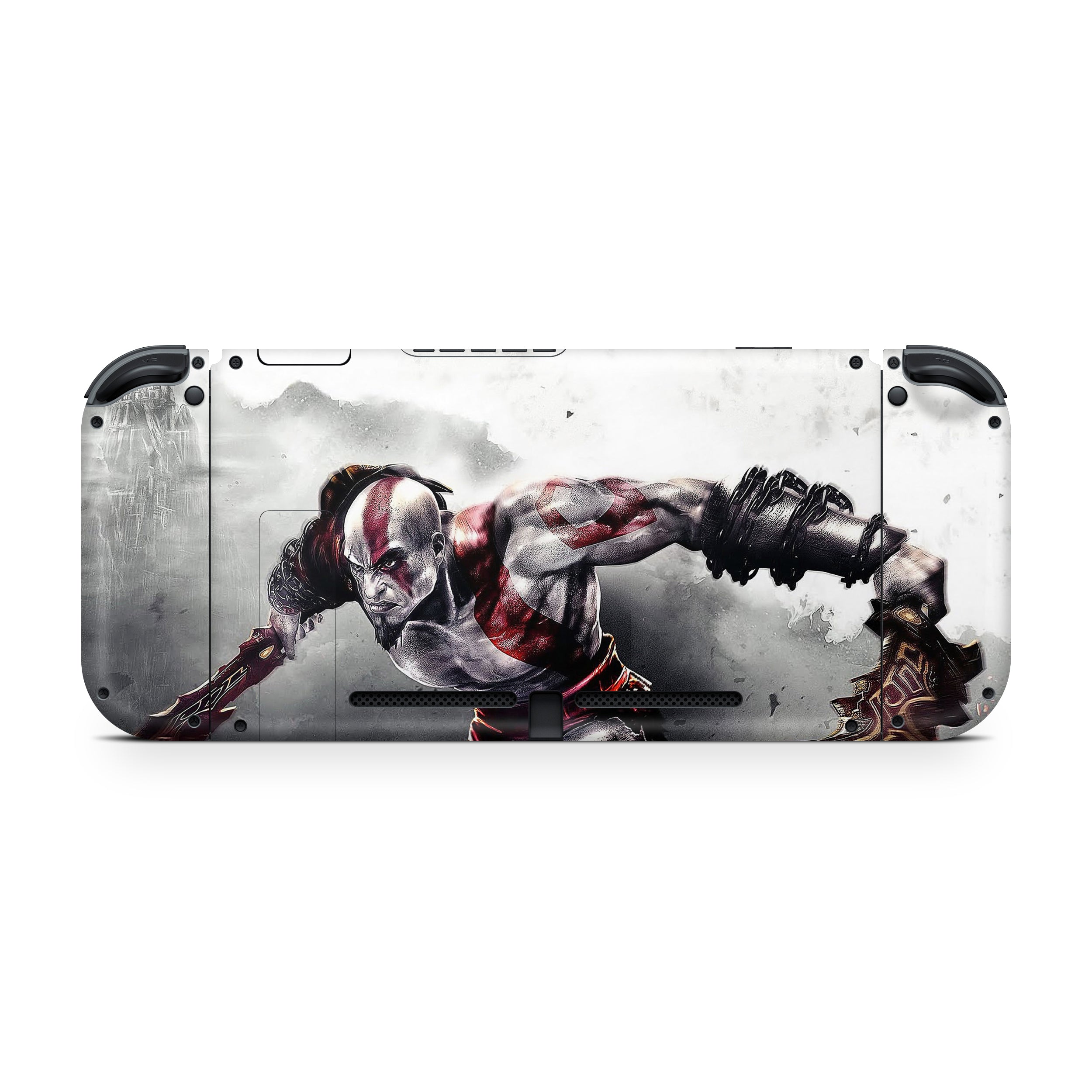 War God v4 Nintendo Switch OLED Skin - Video Game-inspired design