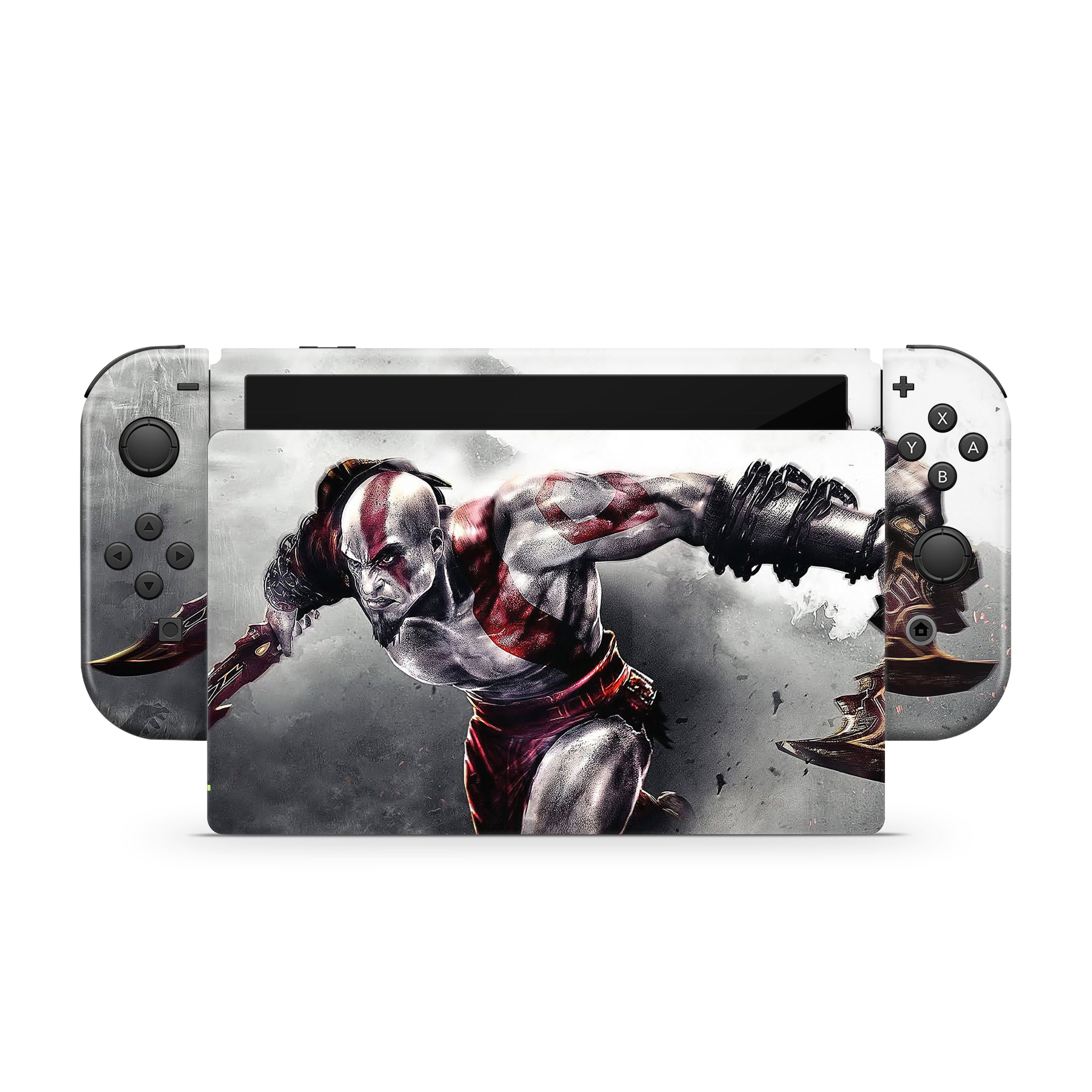 War God v4 Nintendo Switch OLED Skin - Video Game-inspired design