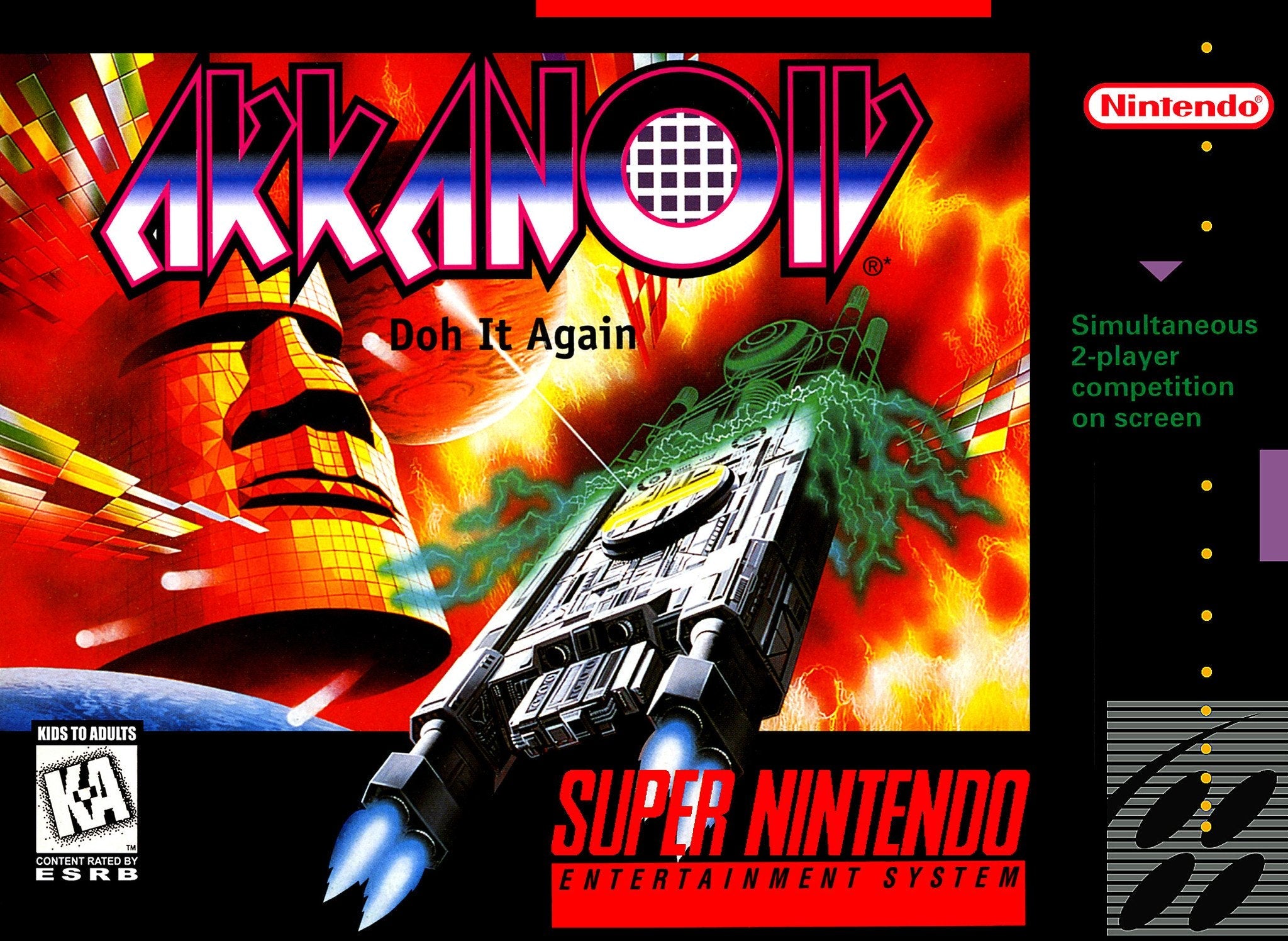 Arkanoid Doh It Again (Super Nintendo)