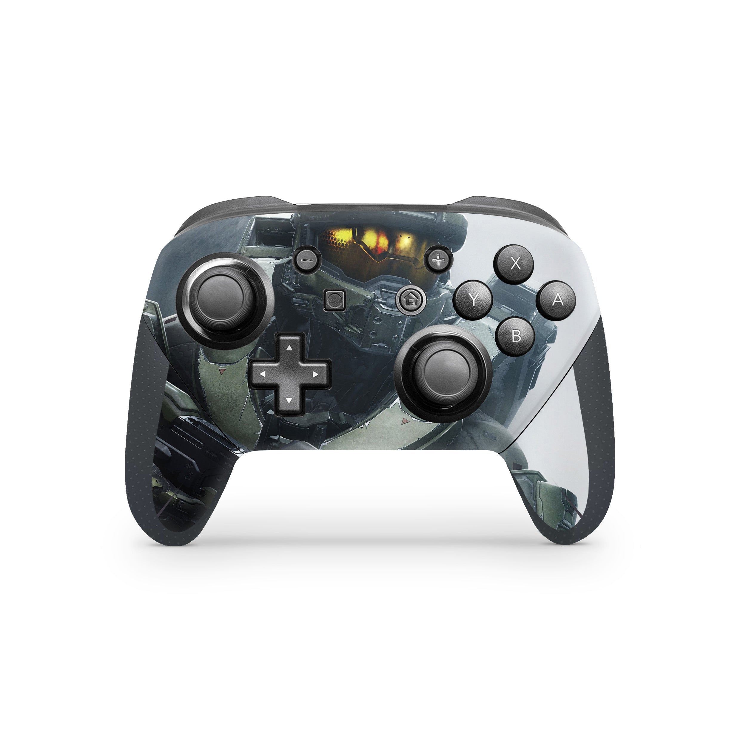 Spartan Sentinel v1 Nintendo Switch Pro Controller Skin - Video Game-inspired design