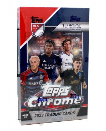 2023 Topps Chrome MLS Hobby Box