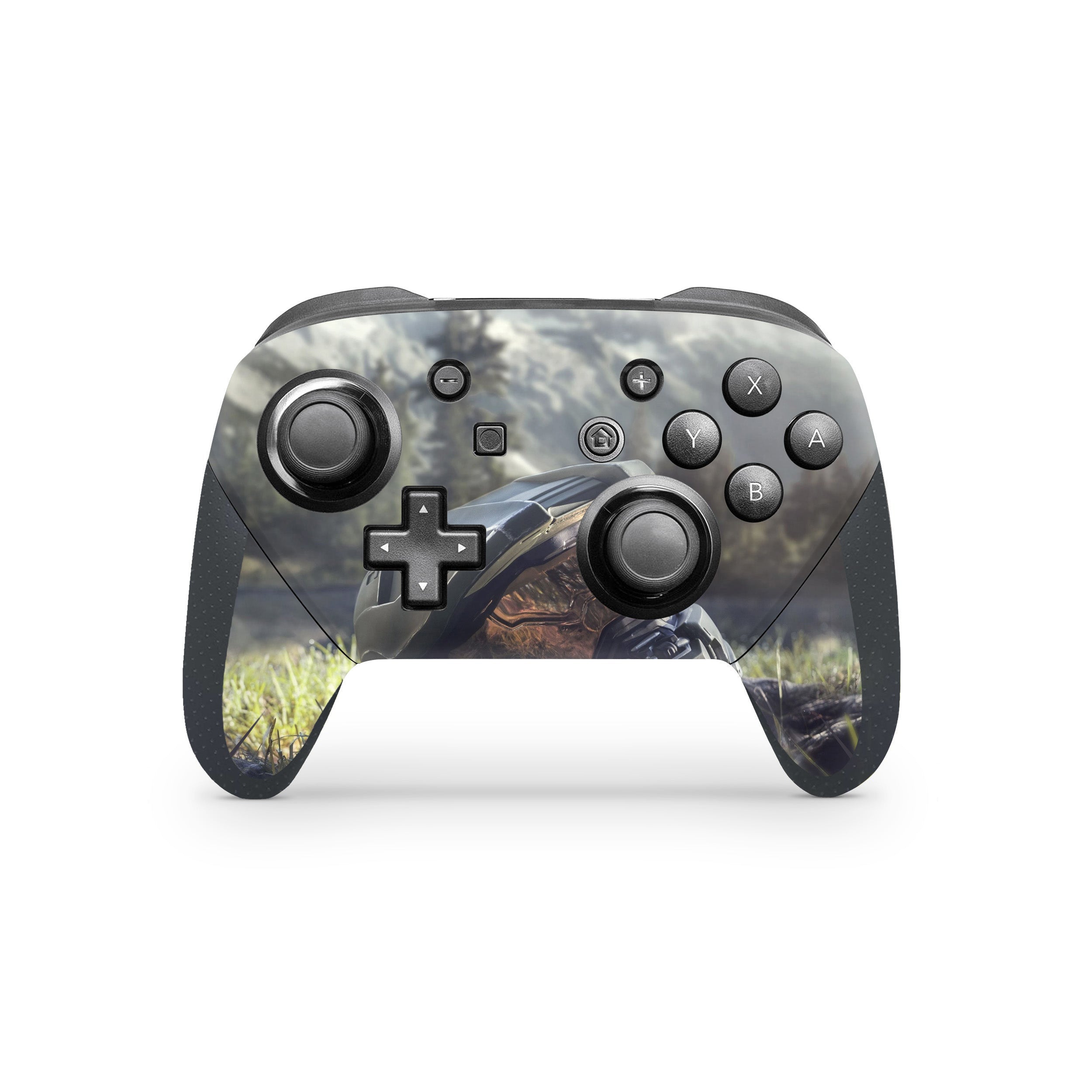 Spartan Sentinel v4 Nintendo Switch Pro Controller Skin - Video Game-inspired design