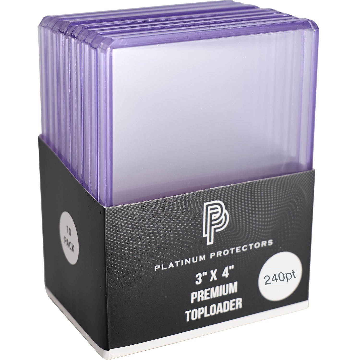 Platinum Protectors Premium Toploaders for Trading Cards - 240 pt