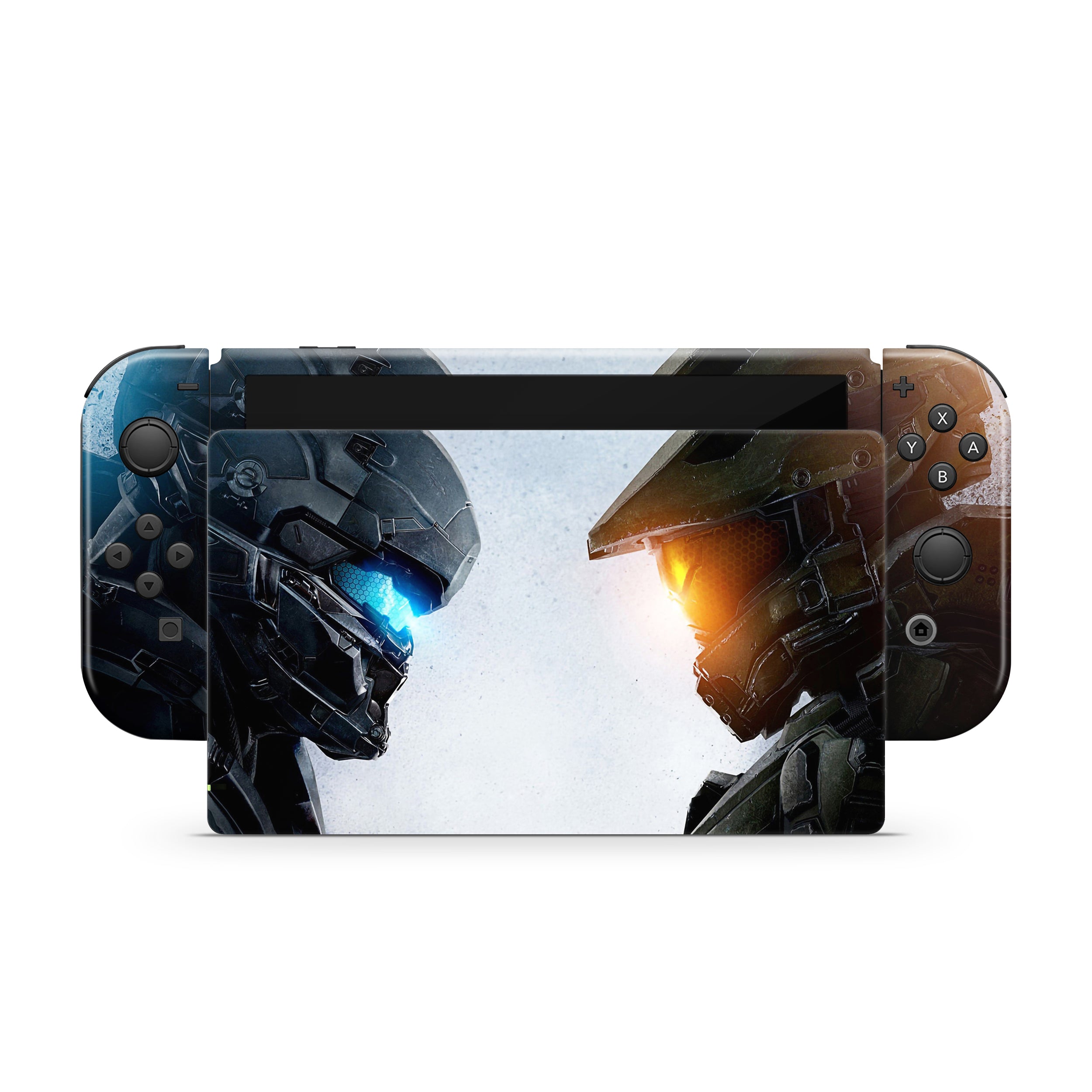 Spartan Sentinel v7 Nintendo Switch OLED Skin - Video Game-inspired design