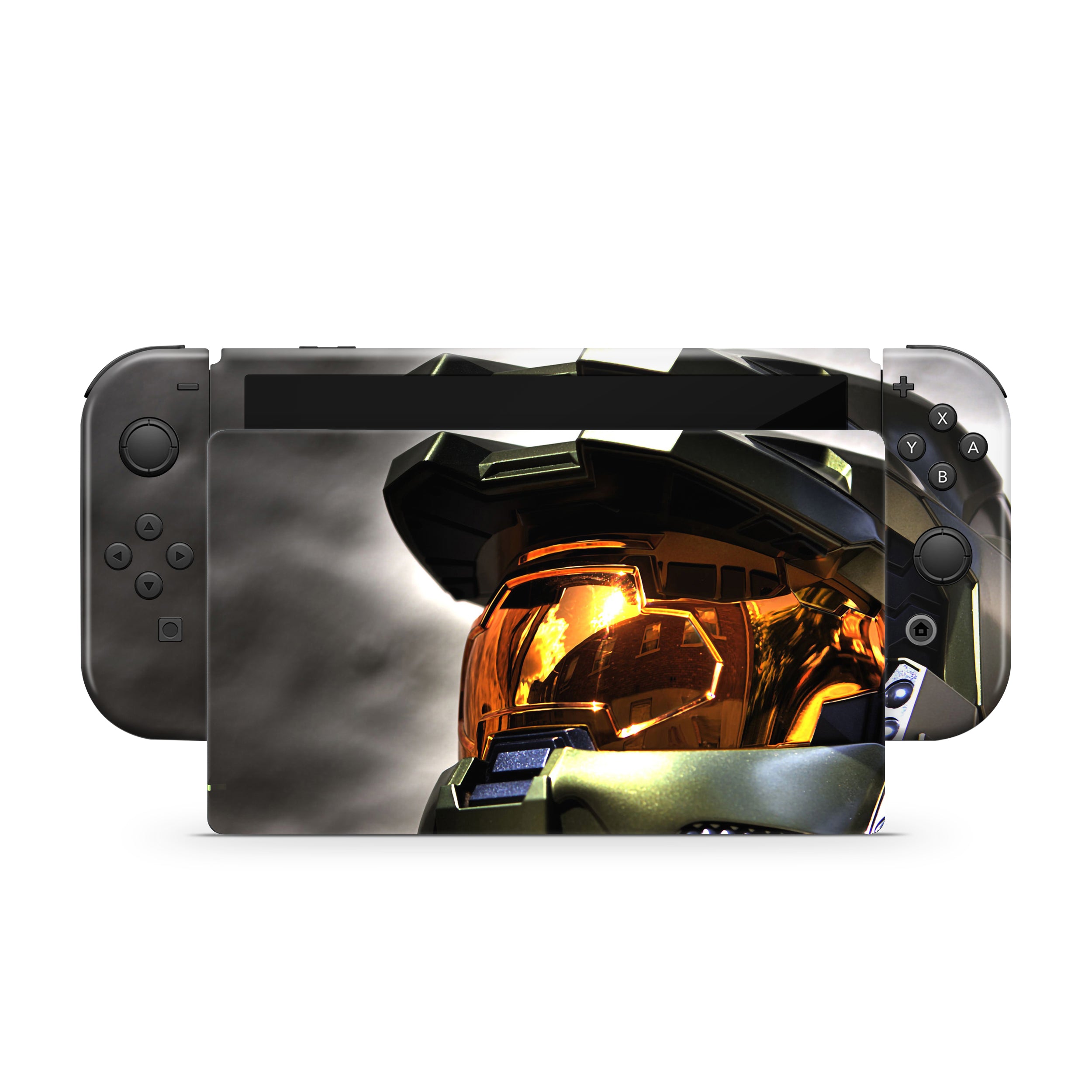 Spartan Sentinel v8 Nintendo Switch OLED Skin - Video Game-inspired design