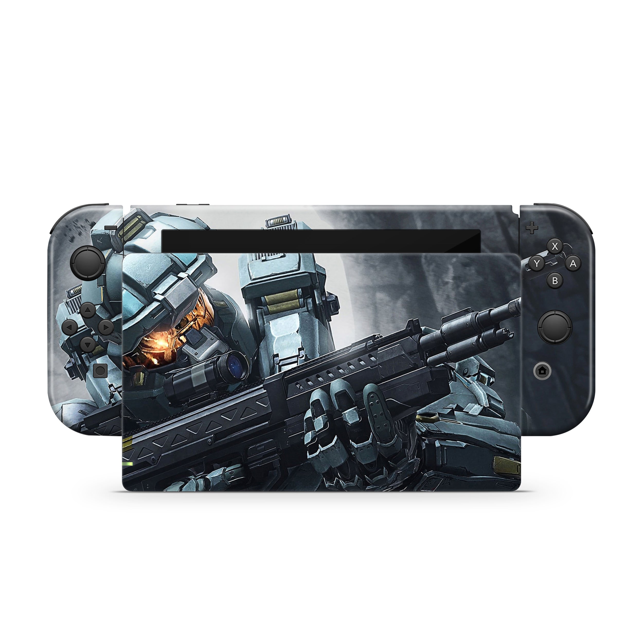 Spartan Sentinel v9 Nintendo Switch Skin - Video Game-inspired design