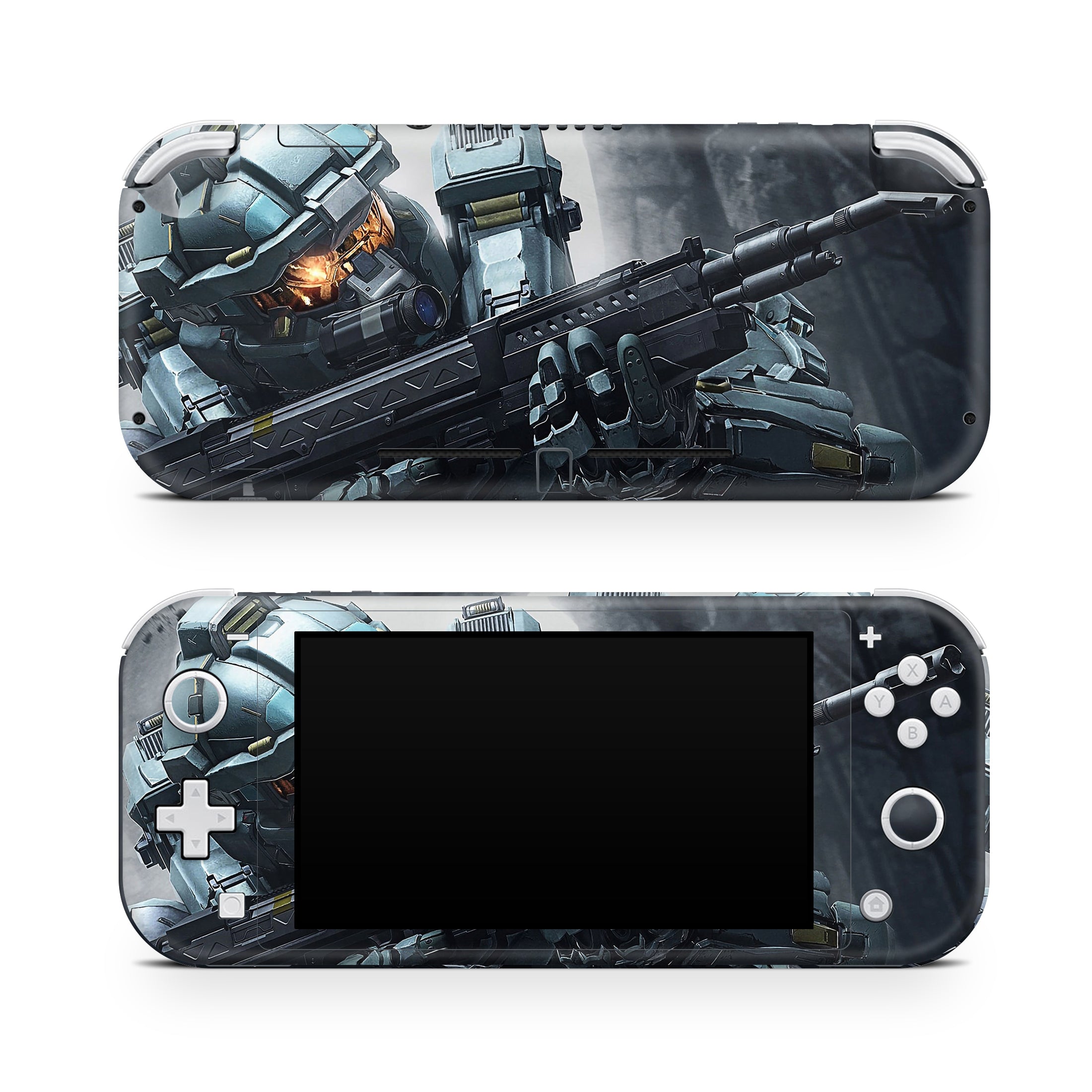 Spartan Sentinel v9 Nintendo Switch Lite Skin - Video Game-inspired design