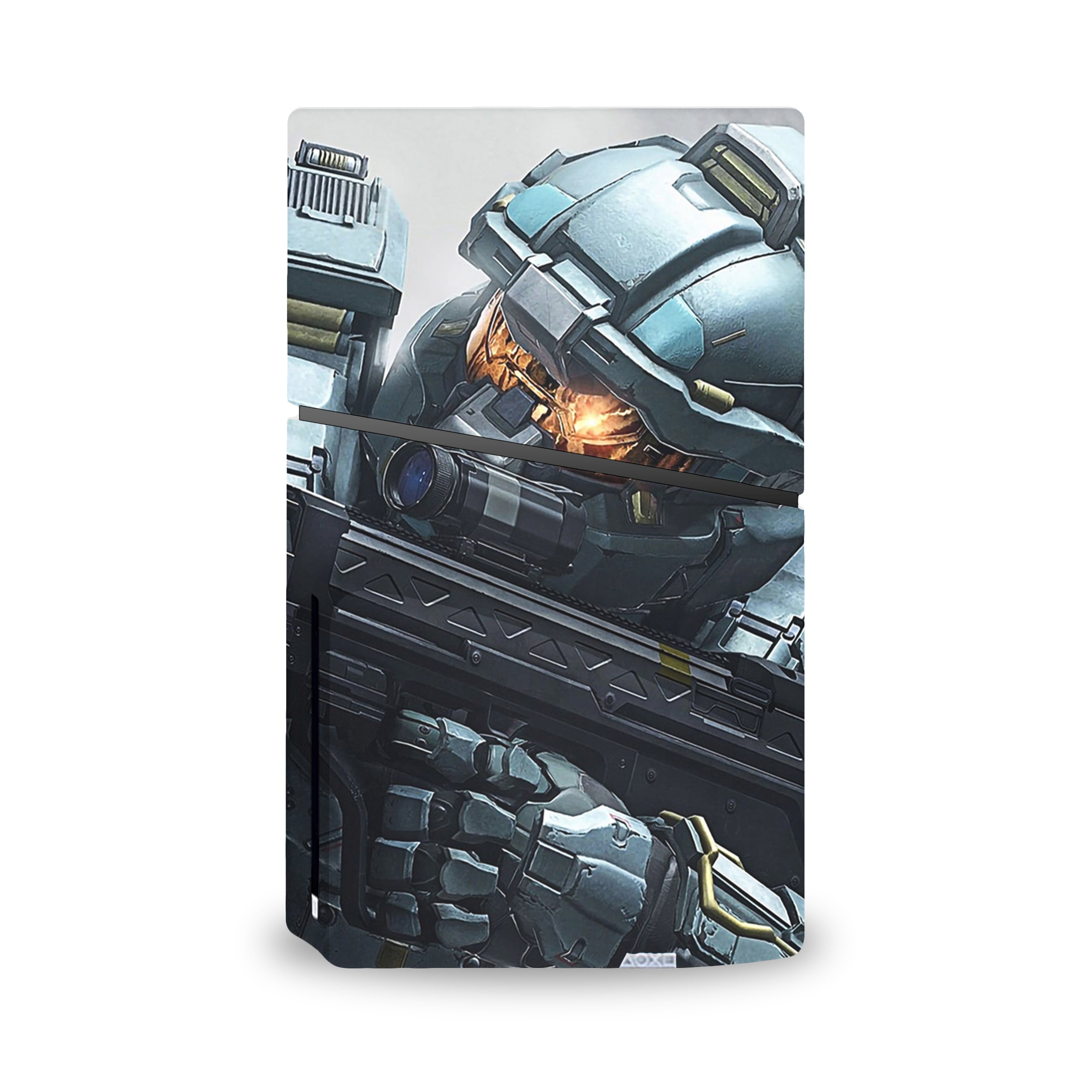 Spartan Sentinel v9 PS5 Slim Skin - Video Game-inspired design