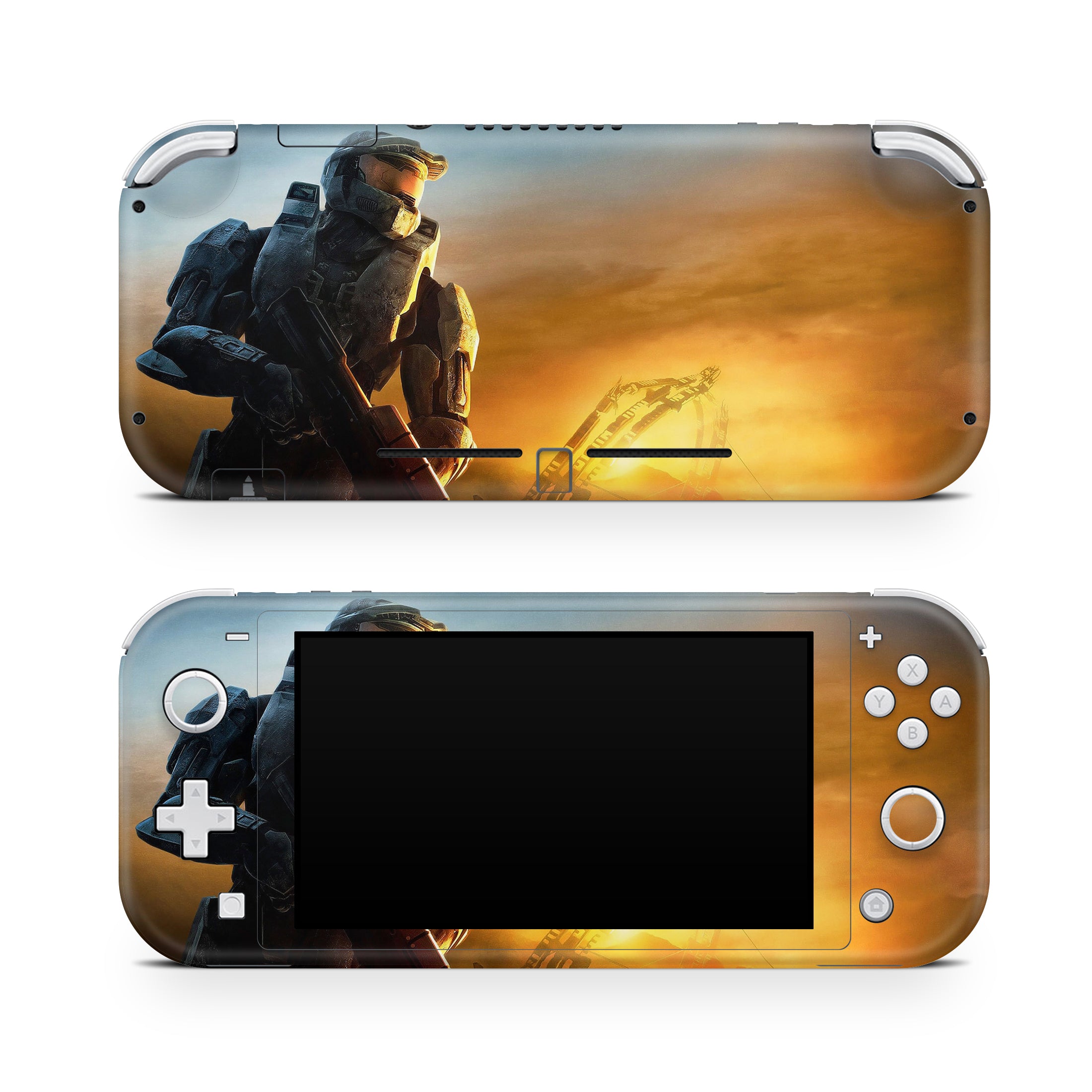 Spartan Sentinel v10 Nintendo Switch Lite Skin - Video Game-inspired design