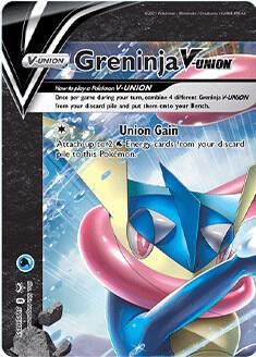 Greninja V-Union (SWSH155) [Sword & Shield: Black Star Promos]