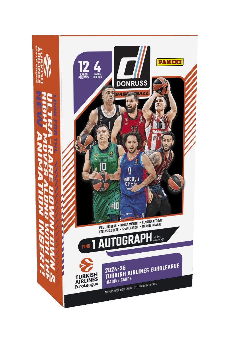 2024-25 Panini Donruss Turkish Airlines EuroLeague - Hobby Box