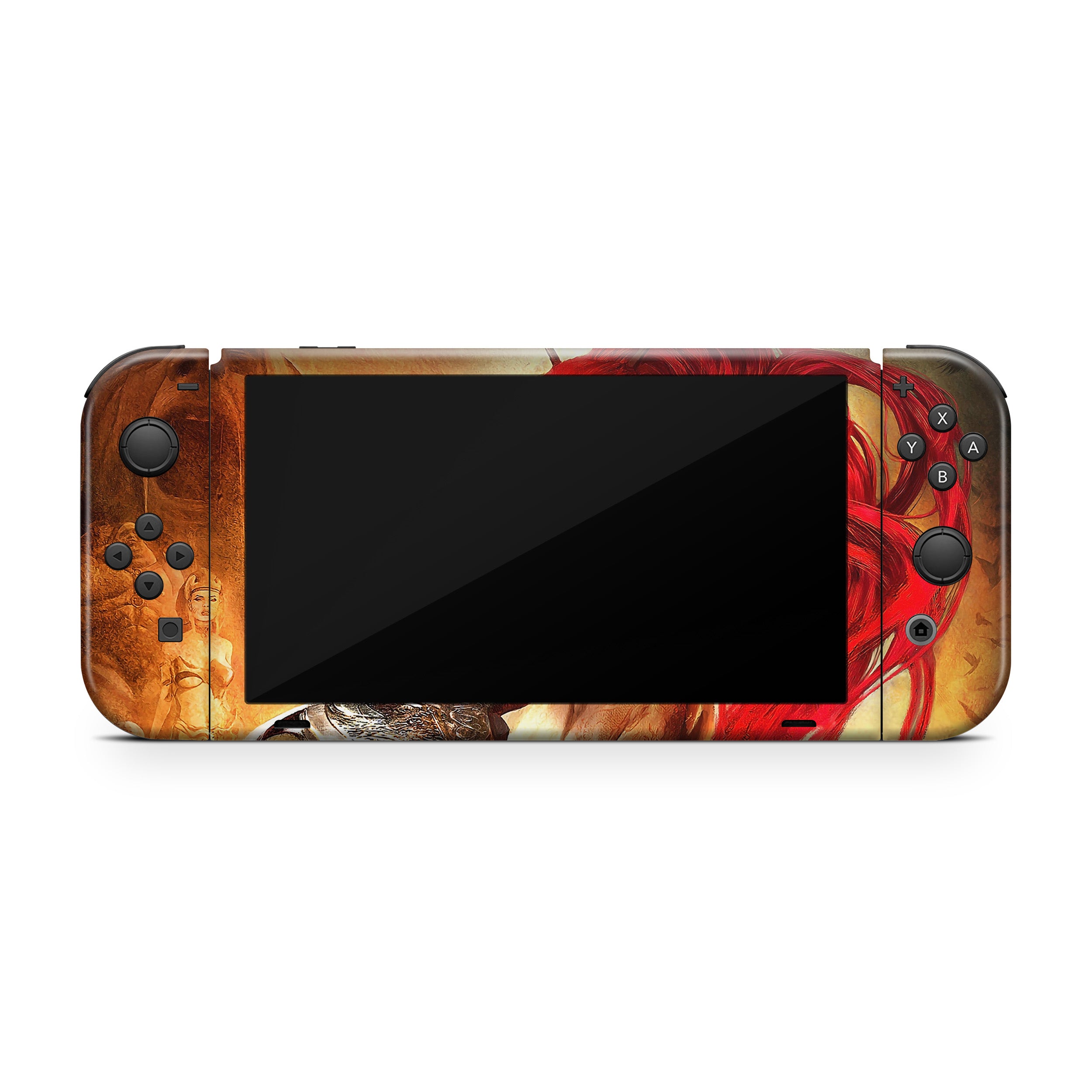Celestial Blade v1 Nintendo Switch OLED Skin - Video Game-inspired design