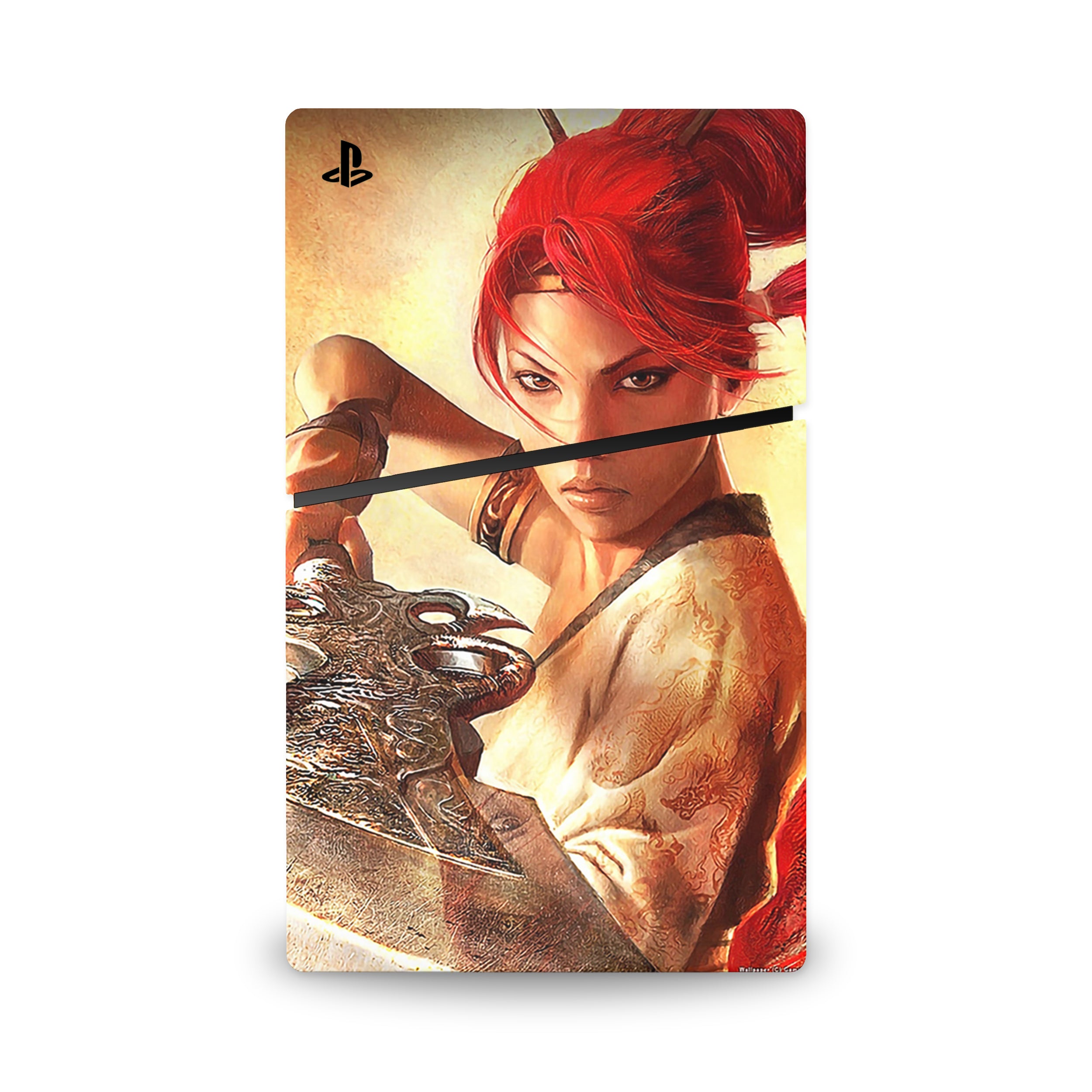 Celestial Blade v1 PS5 Slim Digital Skin - Video Game-inspired design