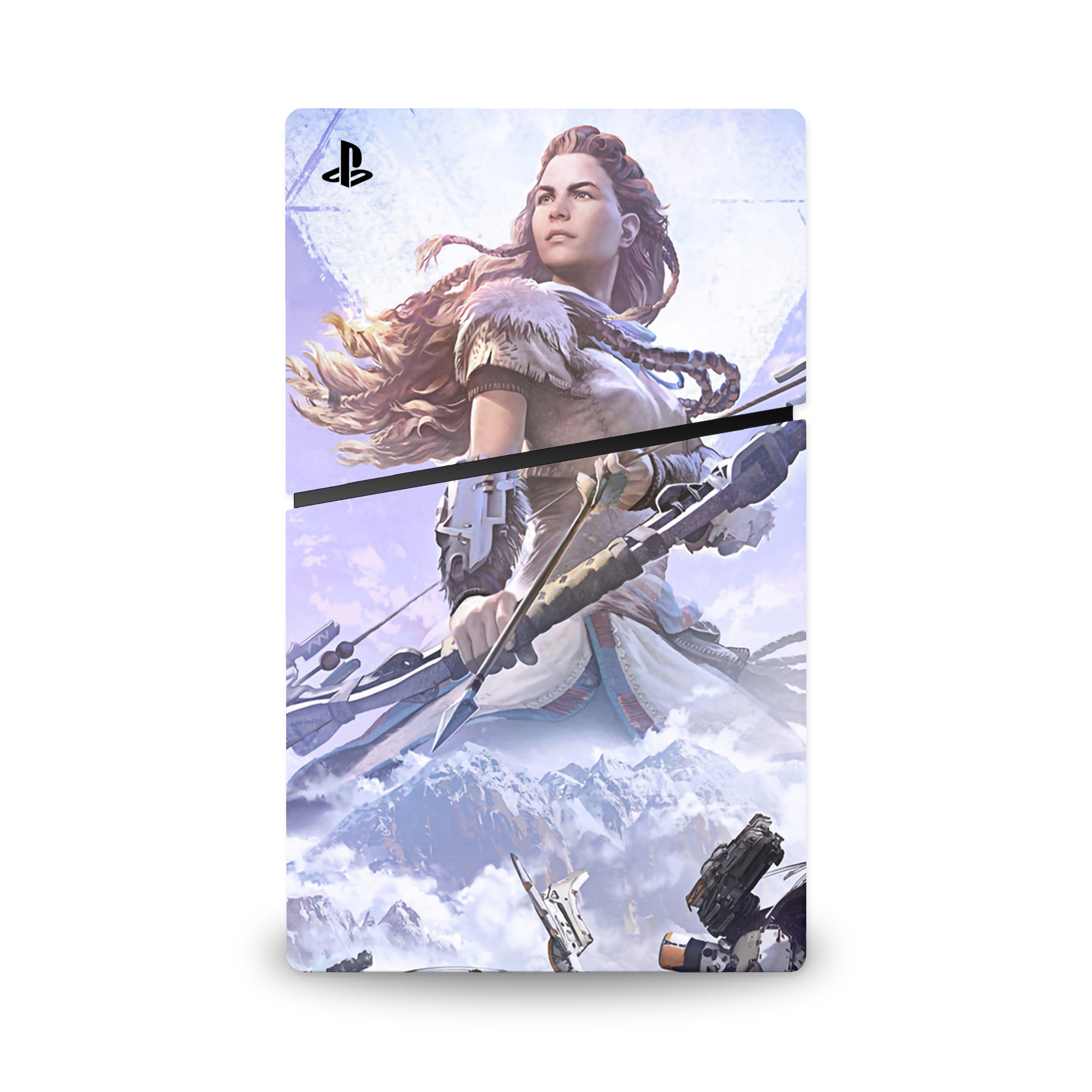 Solar Horizon v1 PS5 Slim Skin - Video Game-inspired design