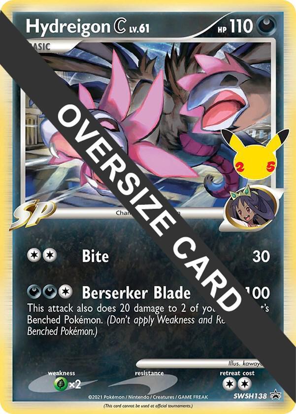 Hydreigon C (SWSH138) (Jumbo Card) [Sword & Shield: Black Star Promos]