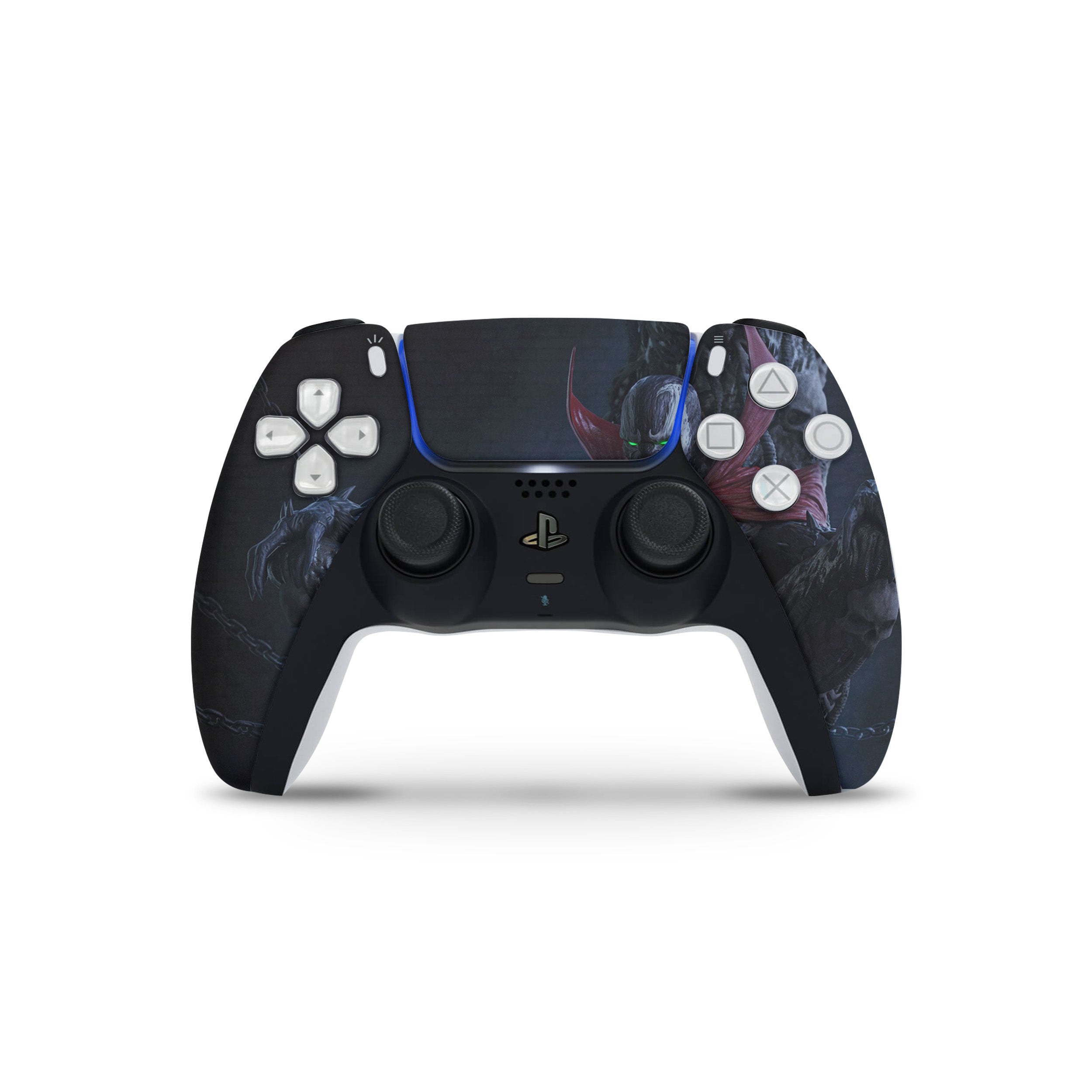 Infernal Hellspawn v1 PS5 Controller Skin - Comics-inspired design