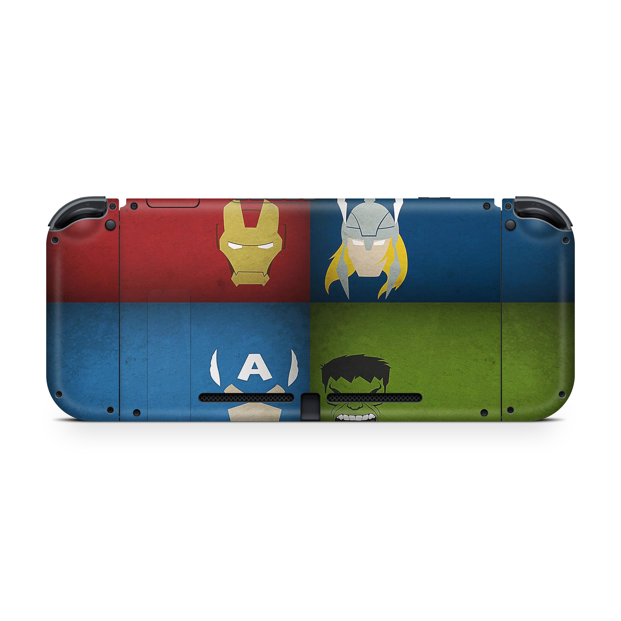 Nova Alliance v1 Nintendo Switch Skin - Comics-inspired design