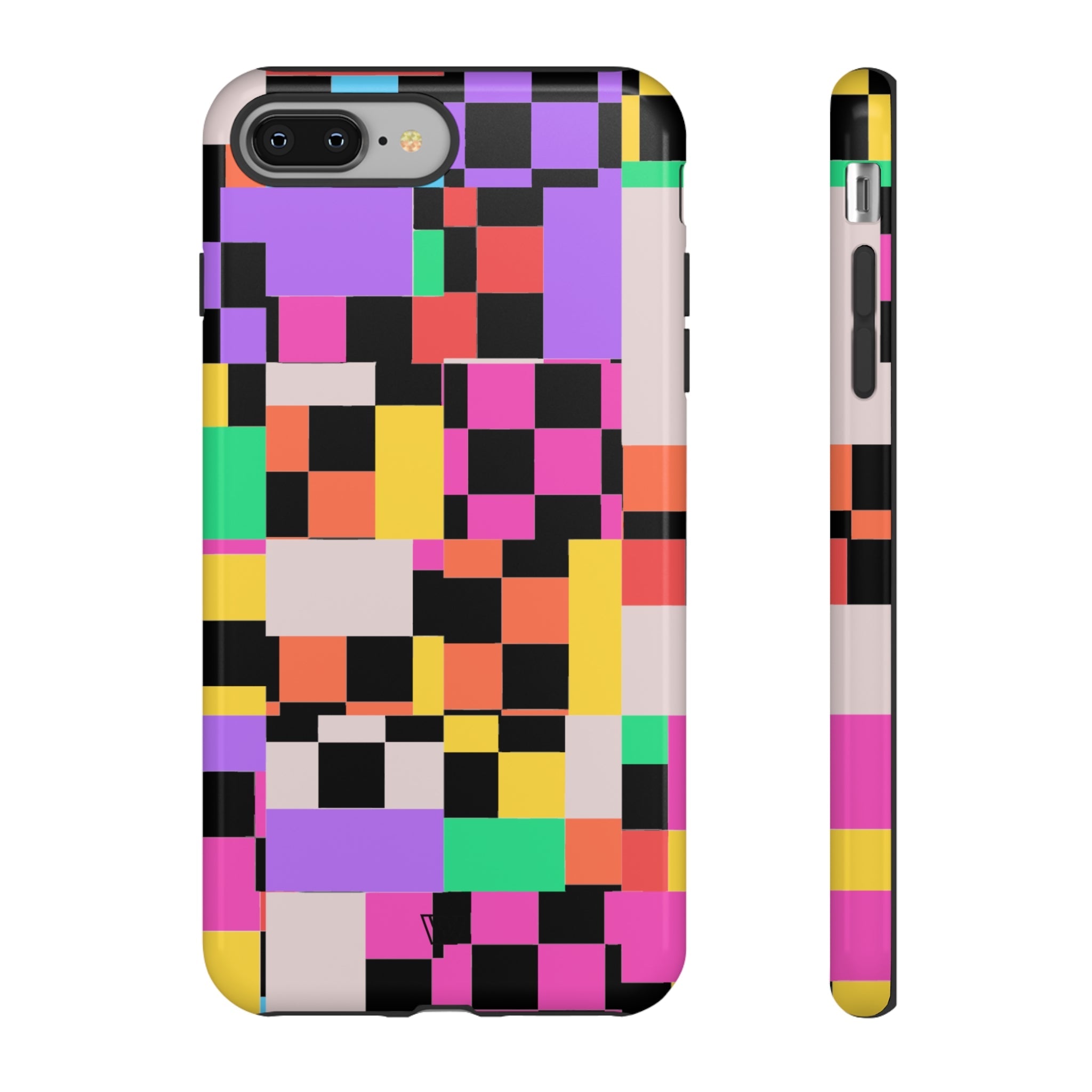 MASHED UP CHECKERBOARD | Tough Phone Case