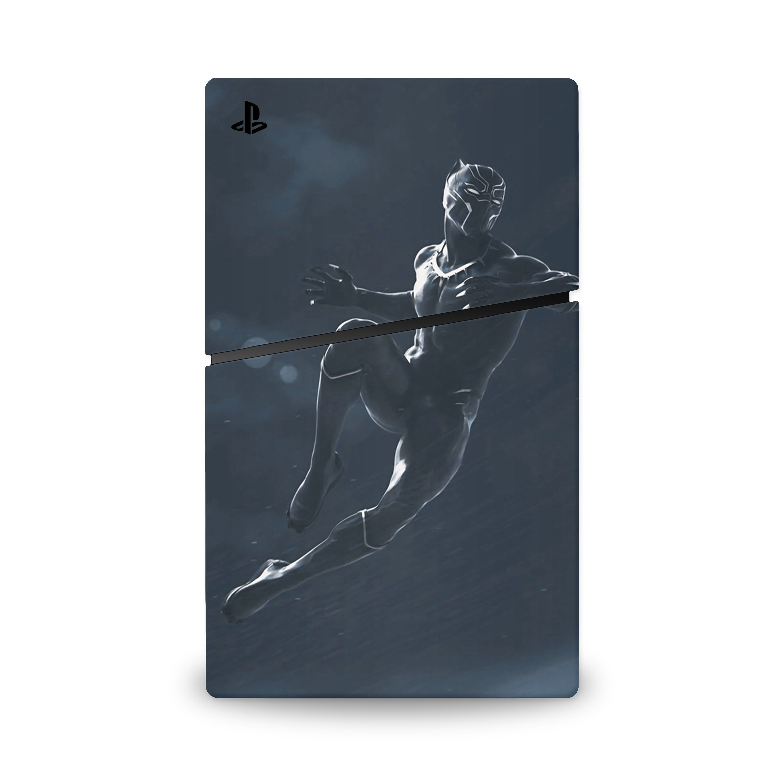 Panther Warrior v3 PS5 Slim Digital Skin - Comics-inspired design