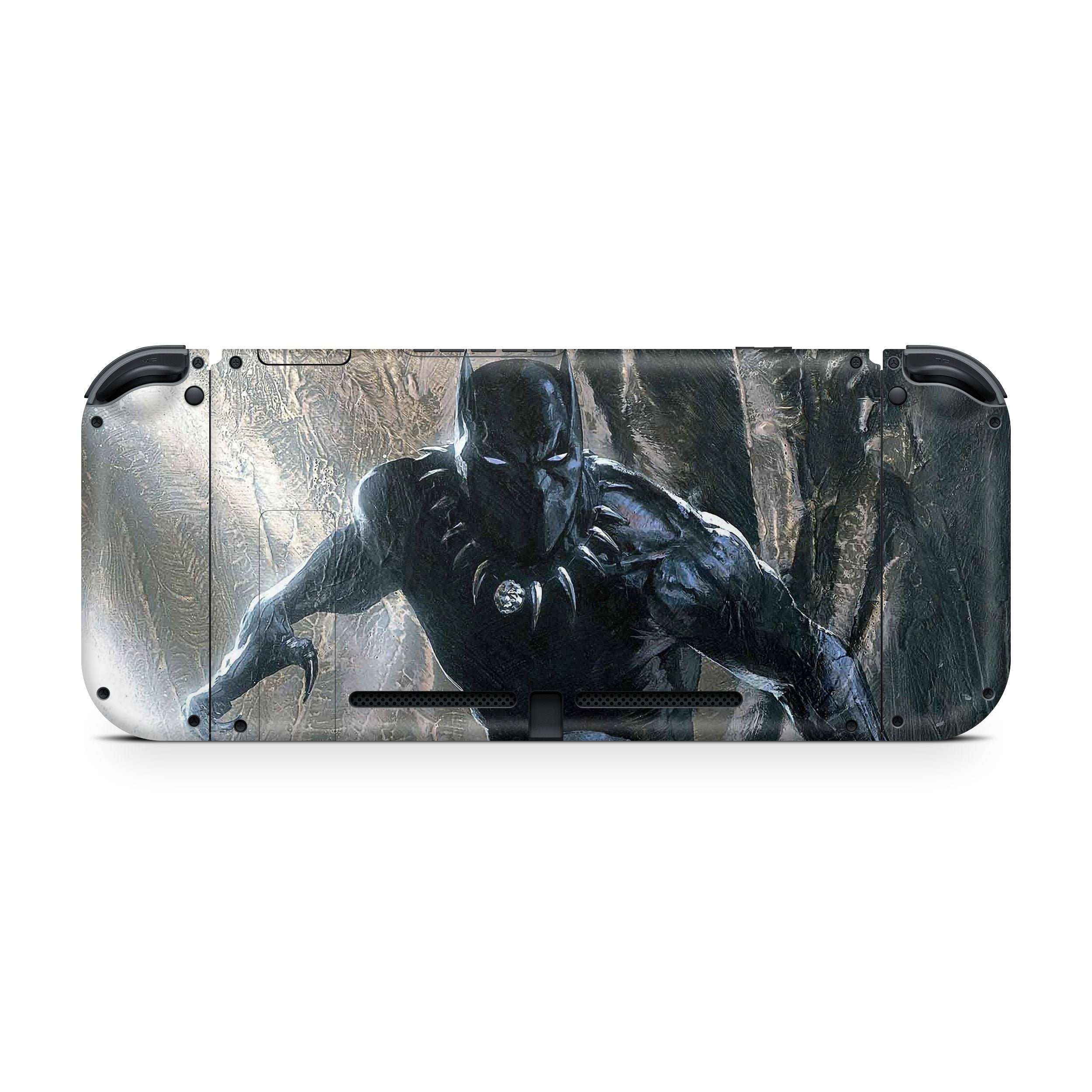 Panther Warrior v5 Nintendo Switch Skin - Comics-inspired design