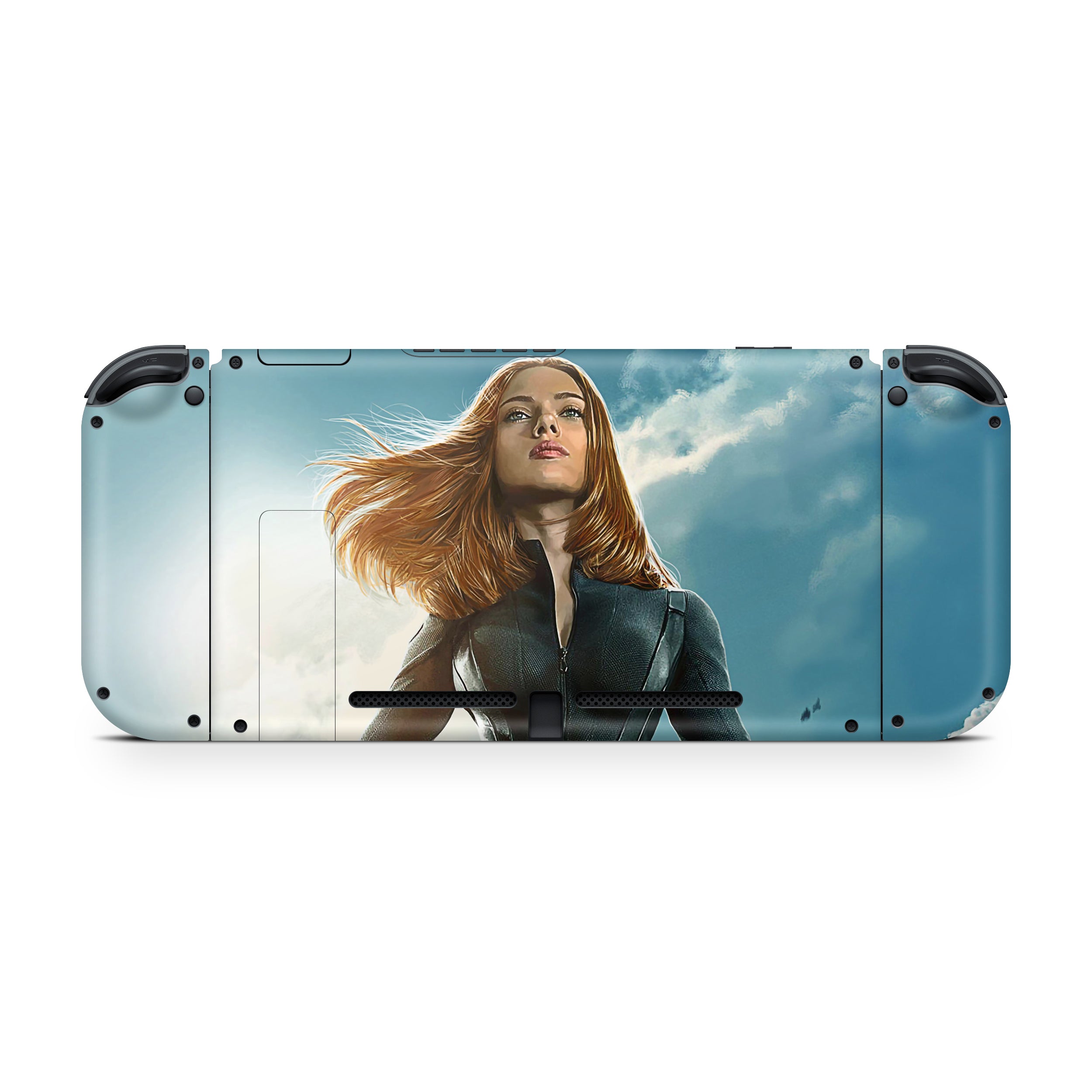 Shadow Assassin v4 Nintendo Switch OLED Skin - Comics-inspired design