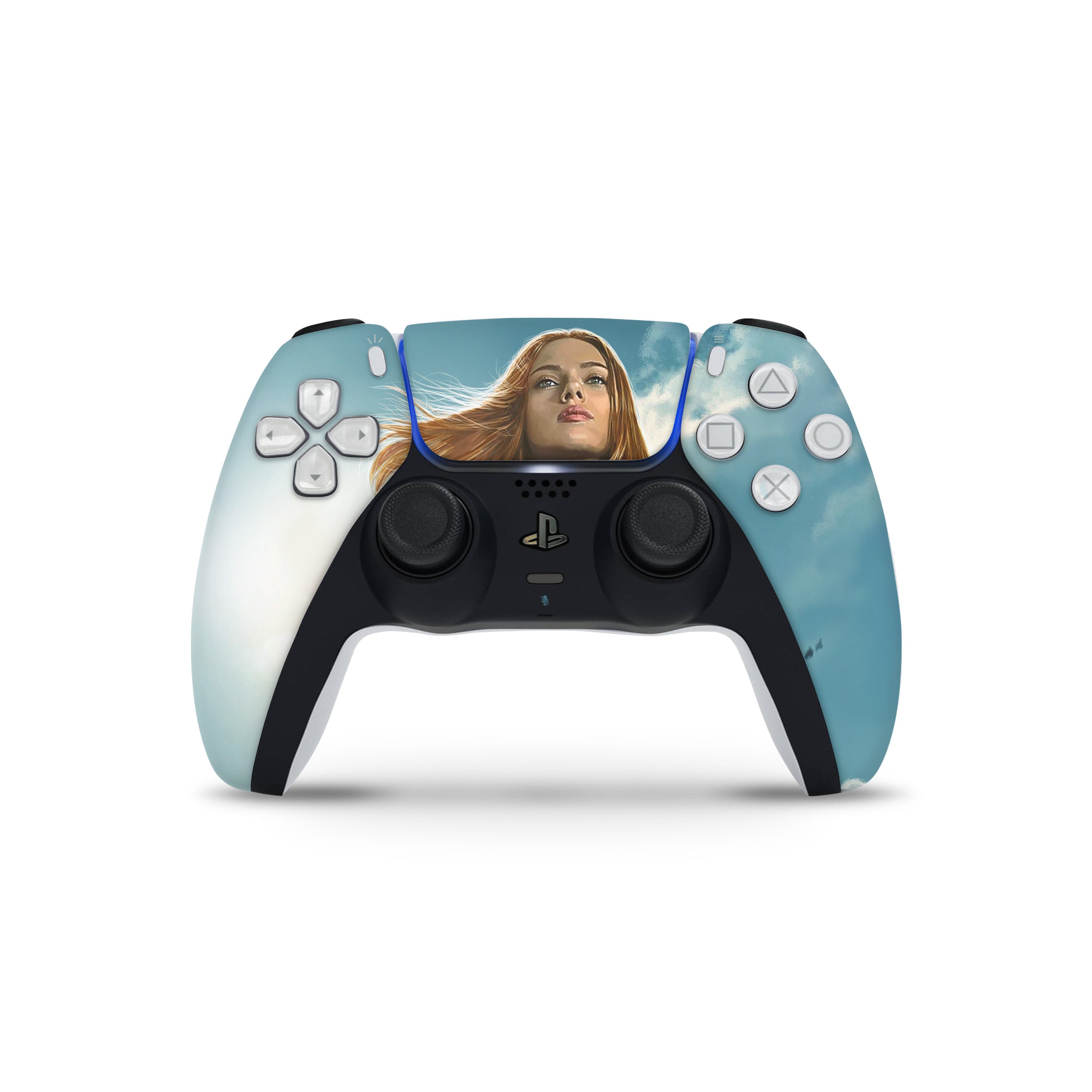 Shadow Assassin v4 PS5 Controller Skin - Comics-inspired design