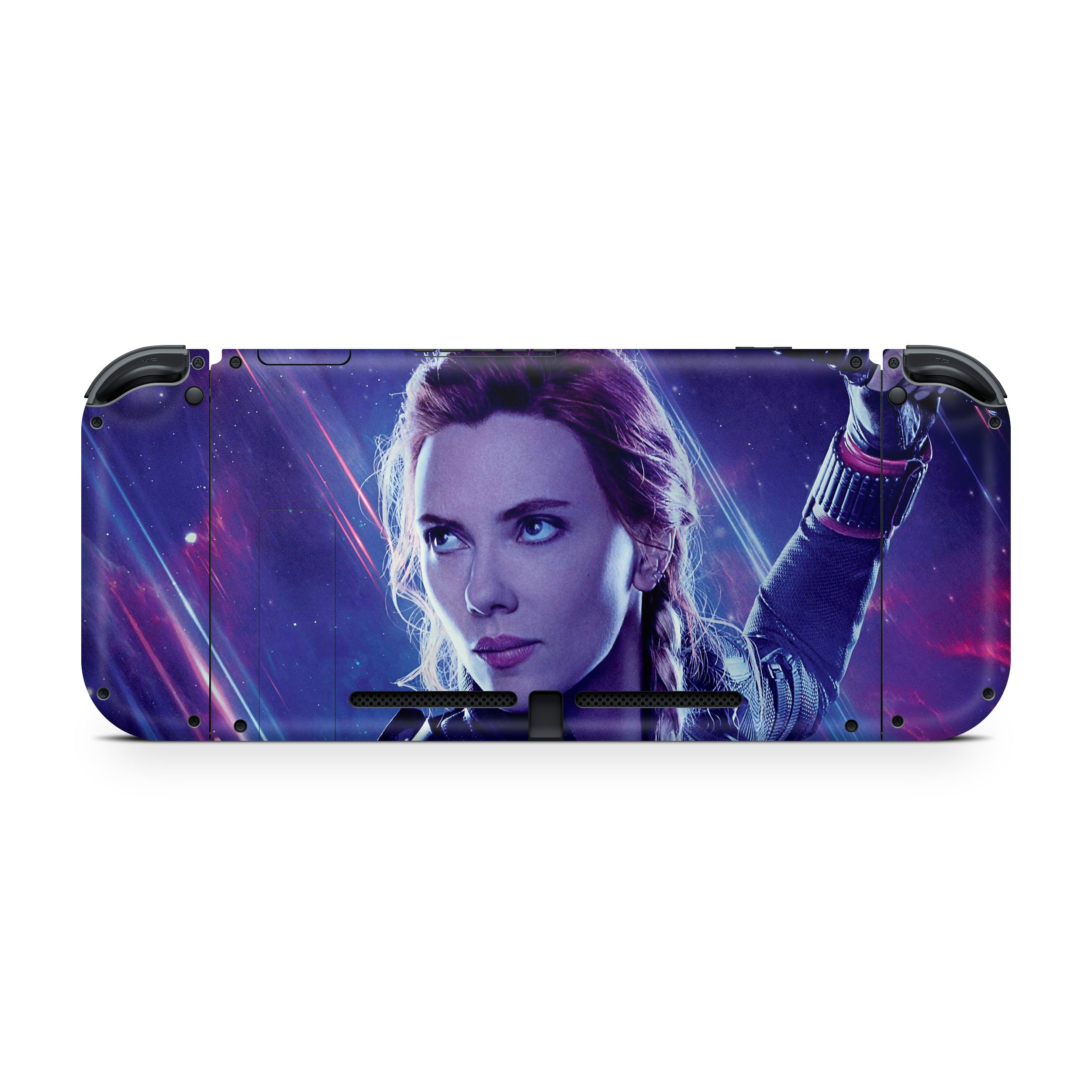 Shadow Assassin v5 Nintendo Switch OLED Skin - Comics-inspired design