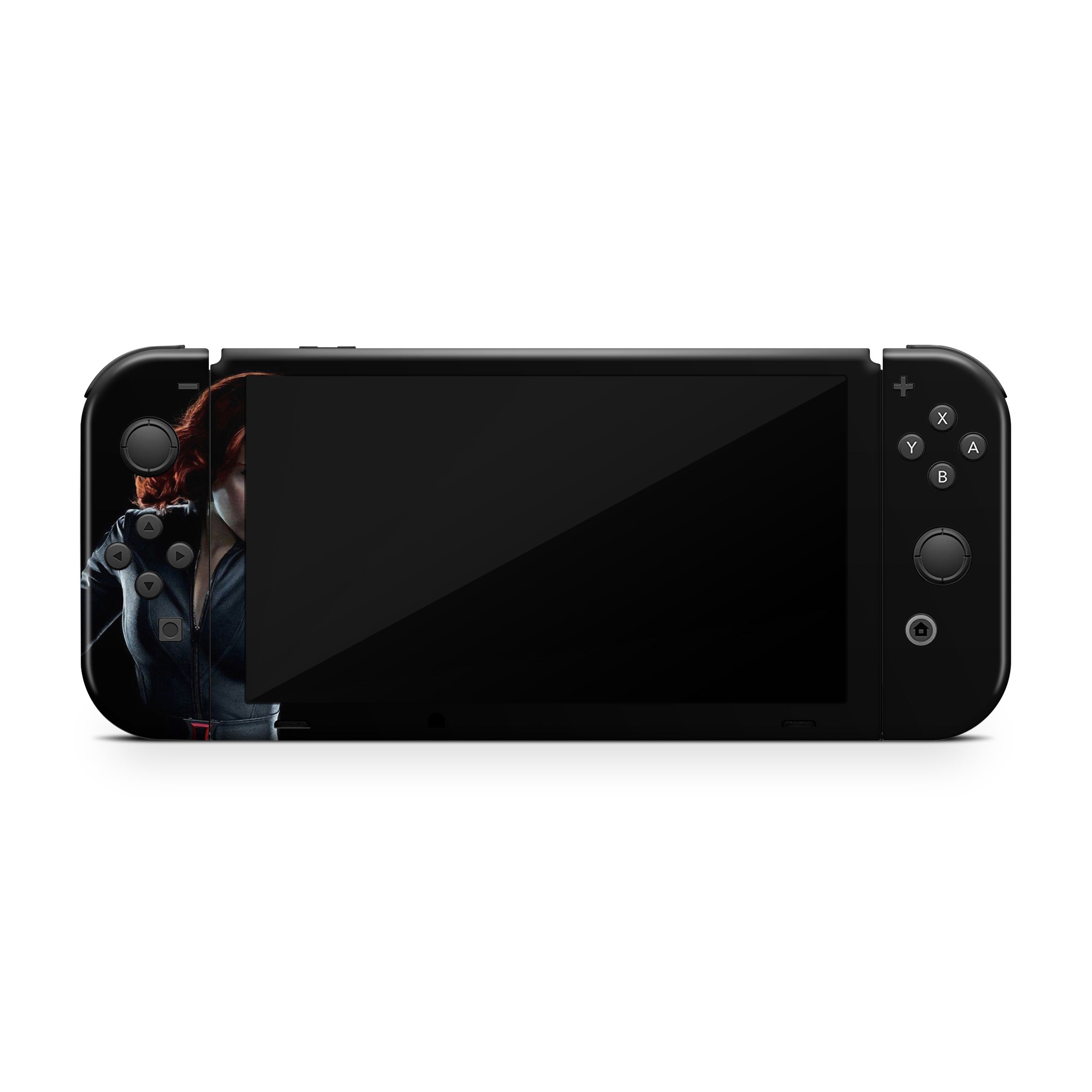 Shadow Assassin v6 Nintendo Switch OLED Skin - Comics-inspired design