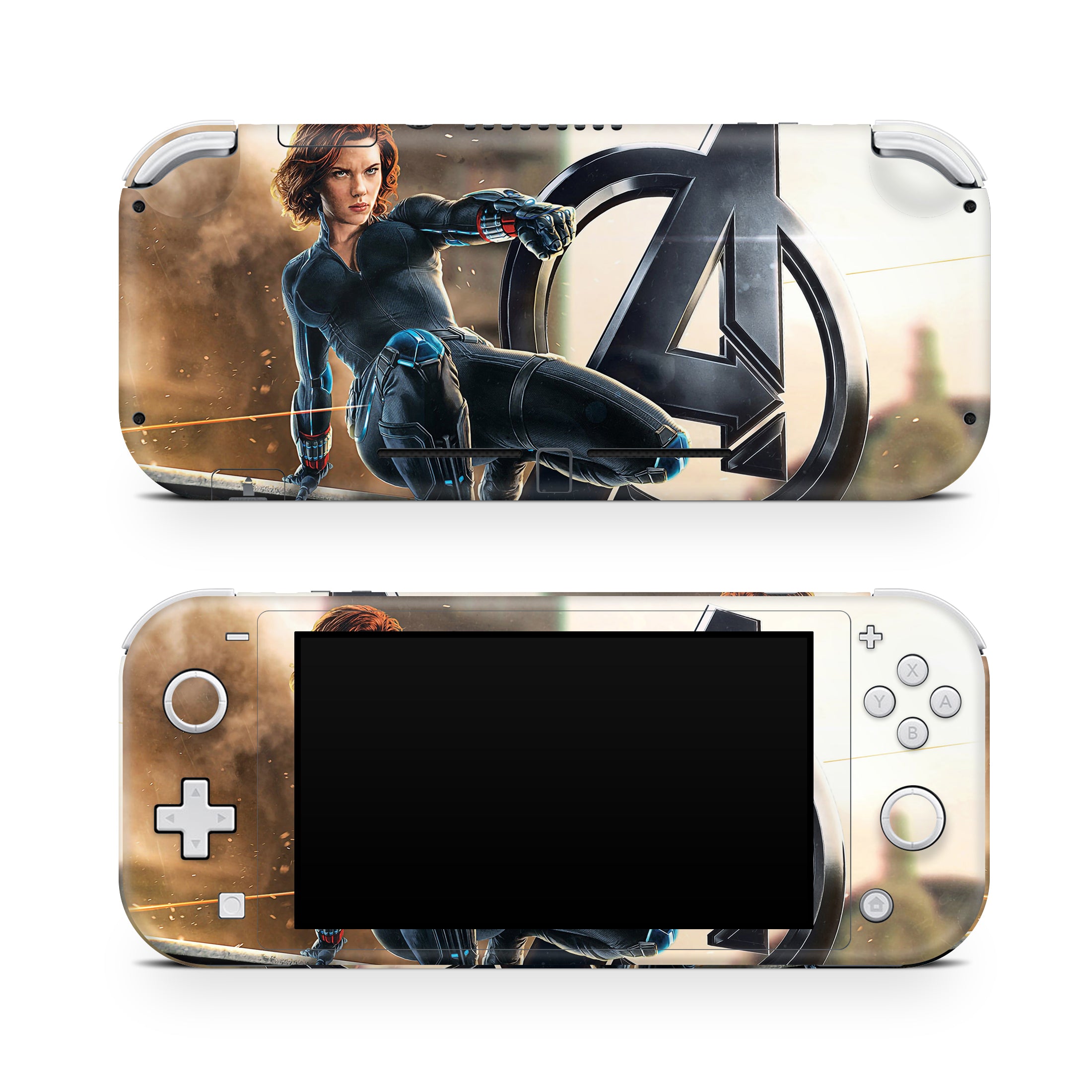 Shadow Assassin v7 Nintendo Switch Lite Skin - Comics-inspired design