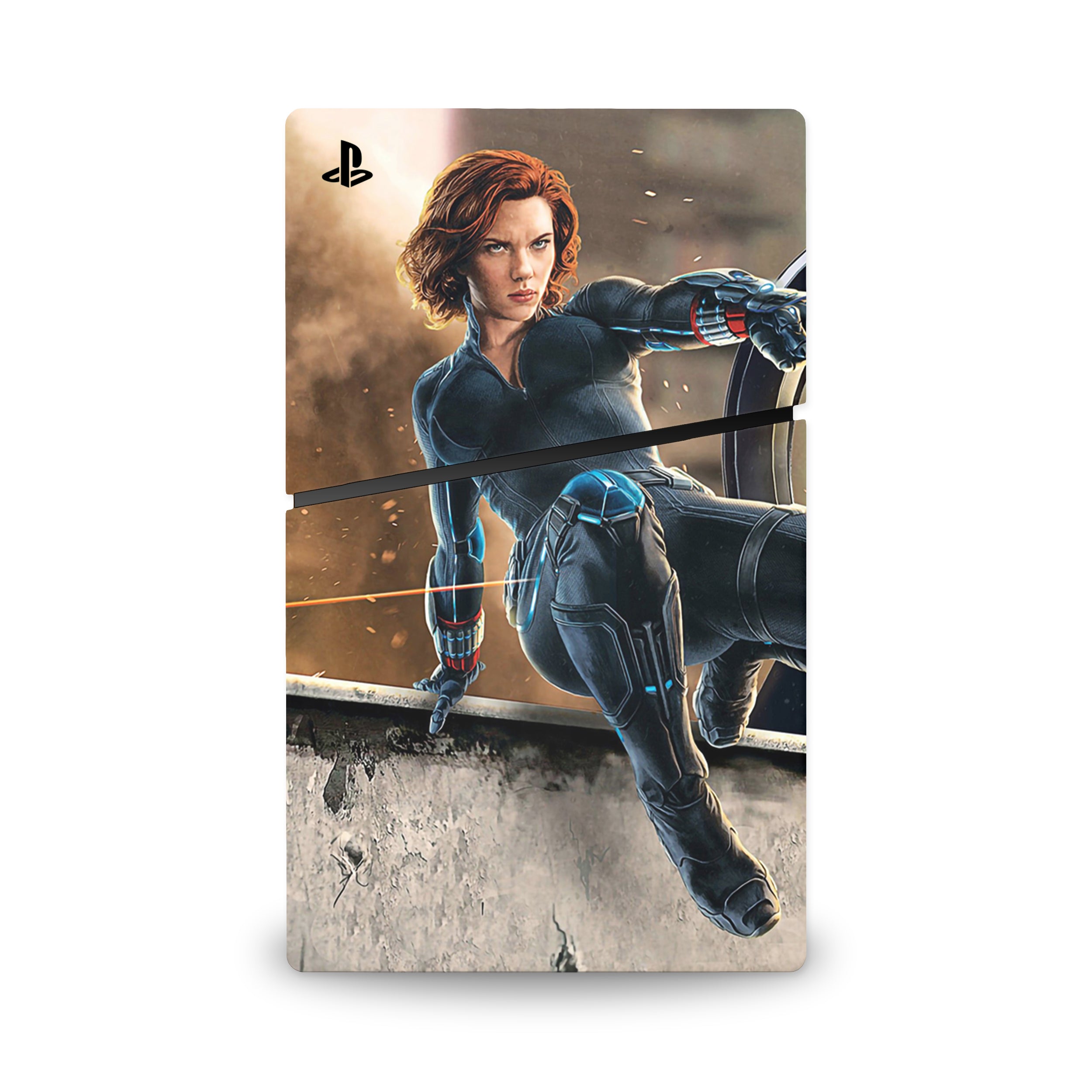 Shadow Assassin v7 PS5 Slim Skin - Comics-inspired design