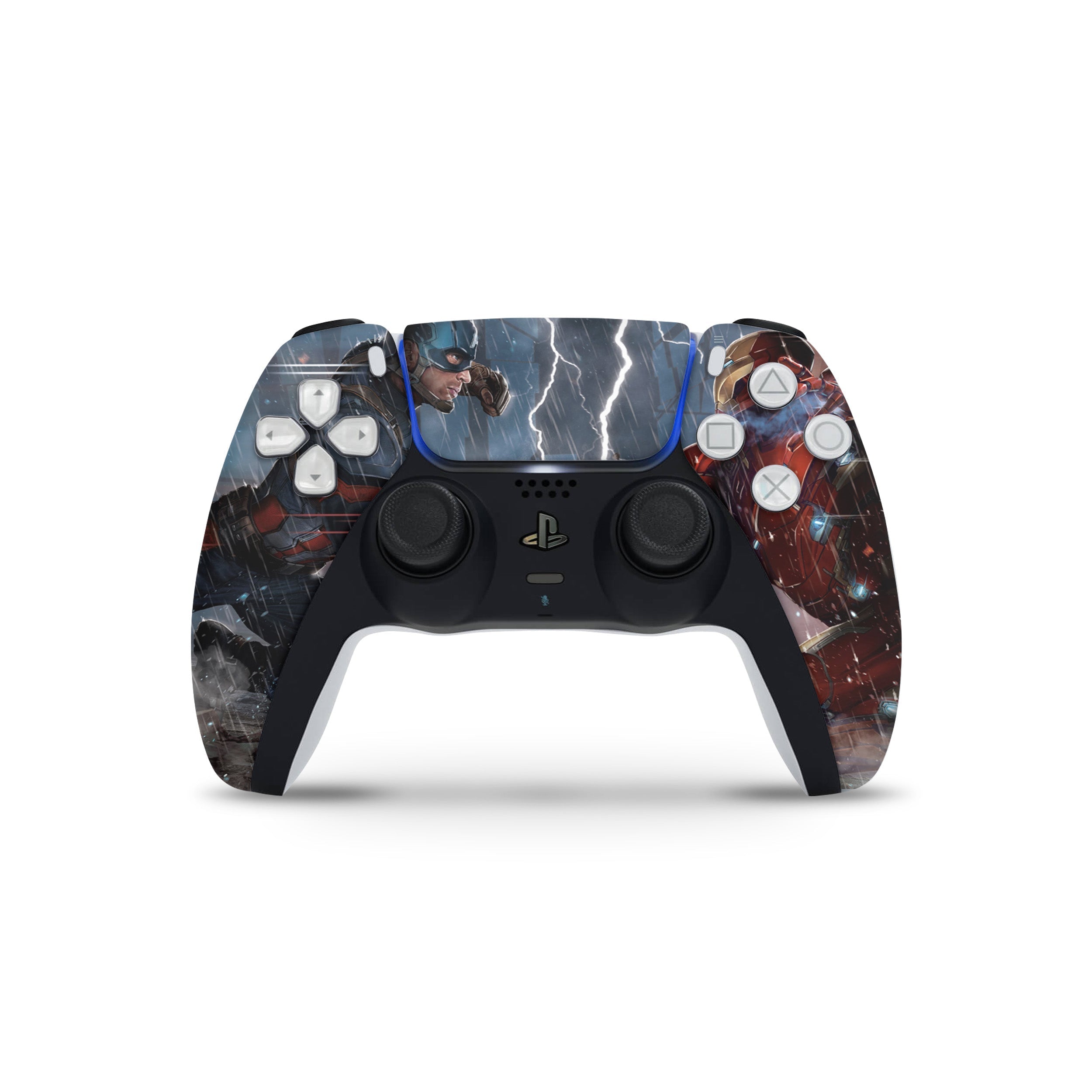 Freedom Vanguard v1 PS5 Controller Skin - Comics-inspired design