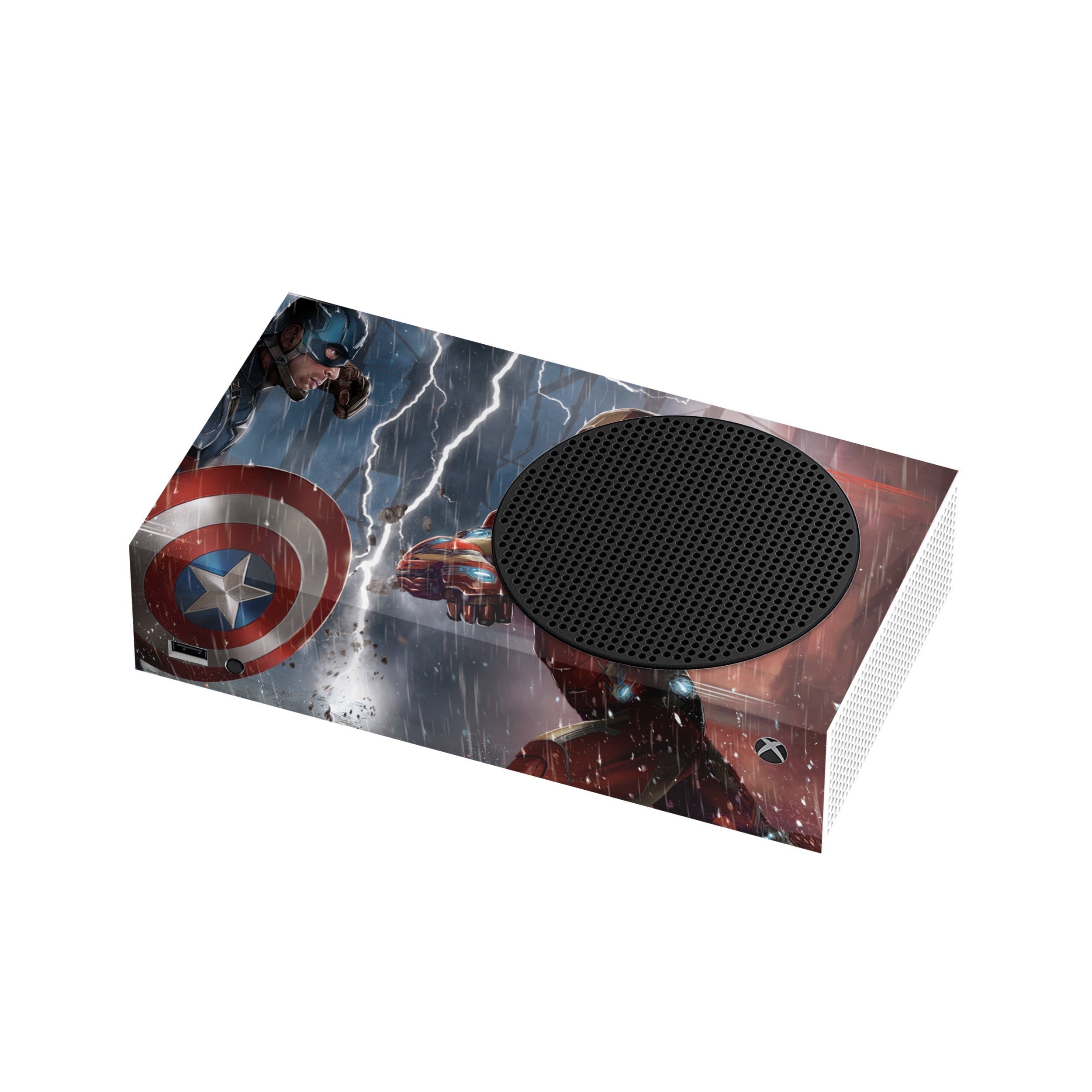 Freedom Vanguard v1 Xbox Series S Skin - Comics-inspired design