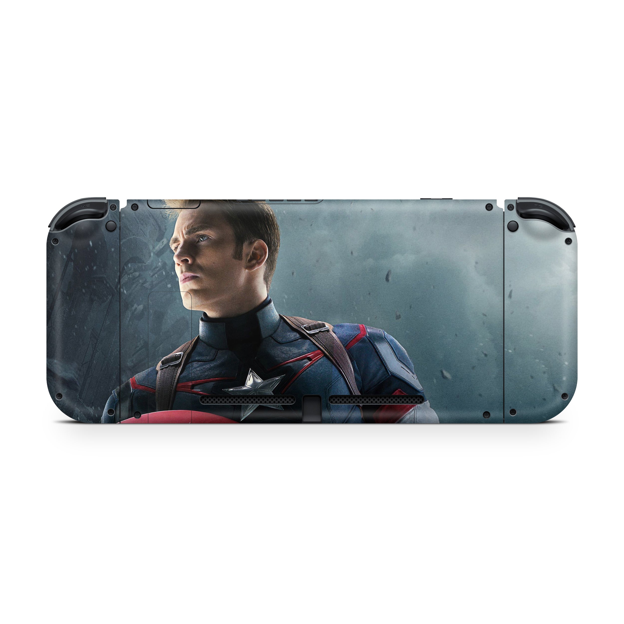 Freedom Vanguard v2 Nintendo Switch OLED Skin - Comics-inspired design