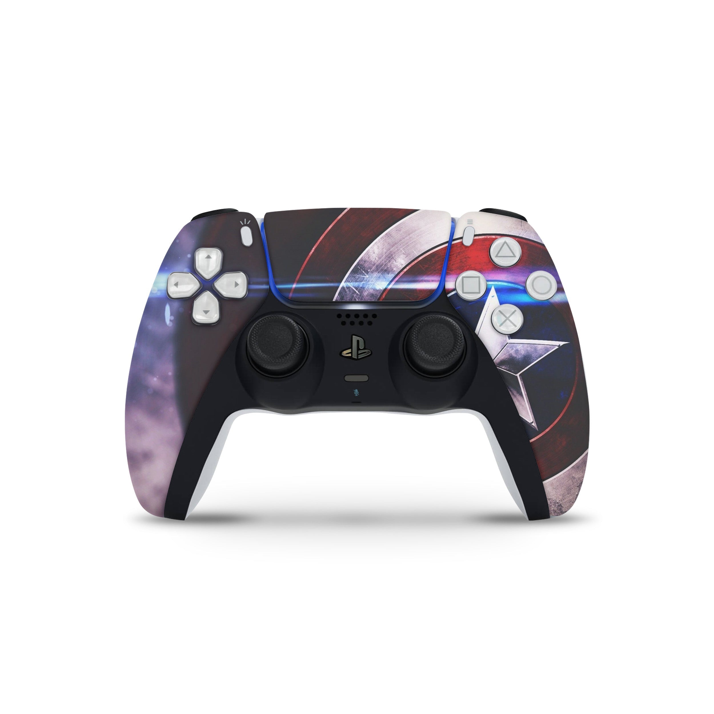 Freedom Vanguard v3 PS5 Controller Skin - Comics-inspired design