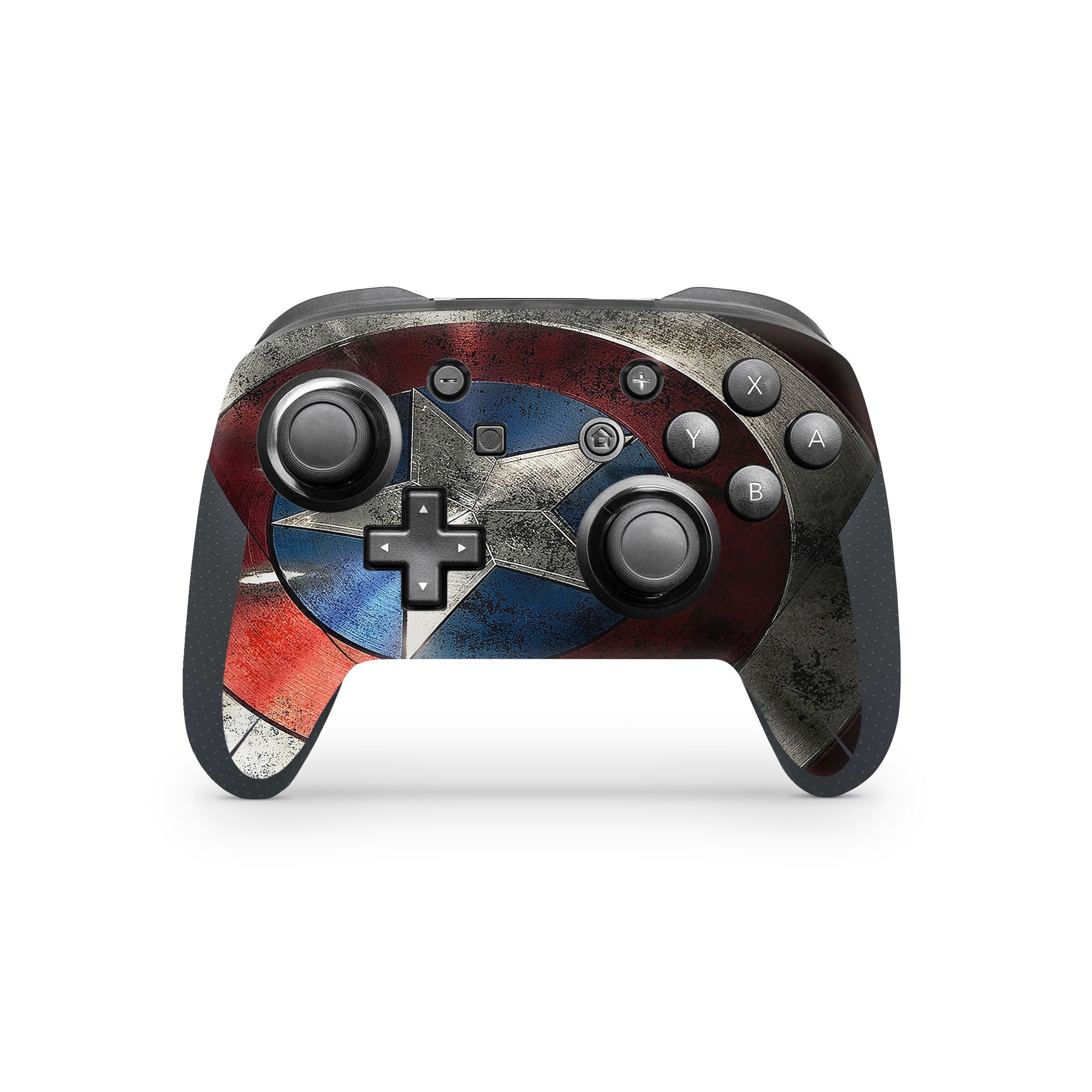 Freedom Vanguard v6 Nintendo Switch Pro Controller Skin - Comics-inspired design