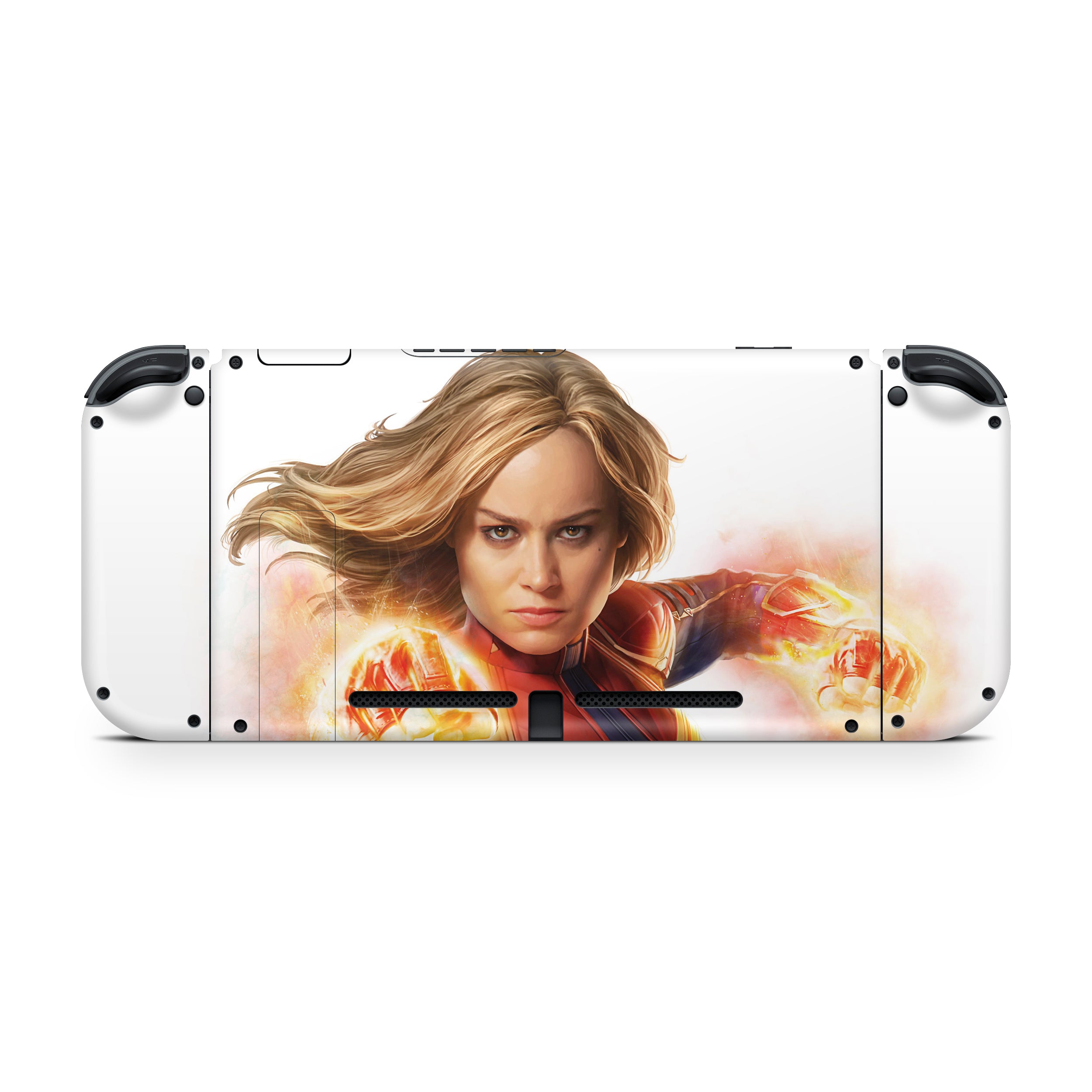 Galactic Champion v1 Nintendo Switch Skin - Comics-inspired design