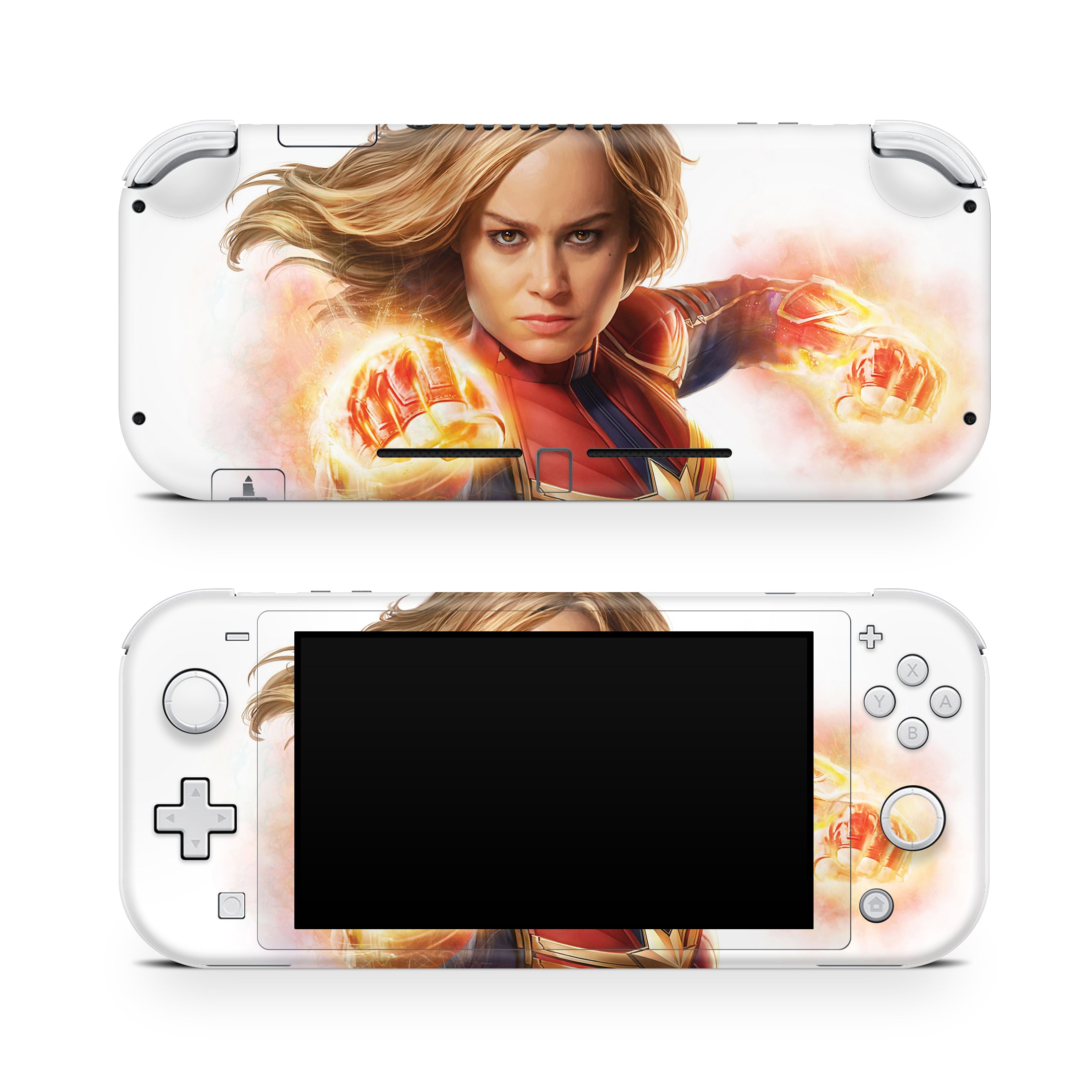 Galactic Champion v1 Nintendo Switch Lite Skin - Comics-inspired design