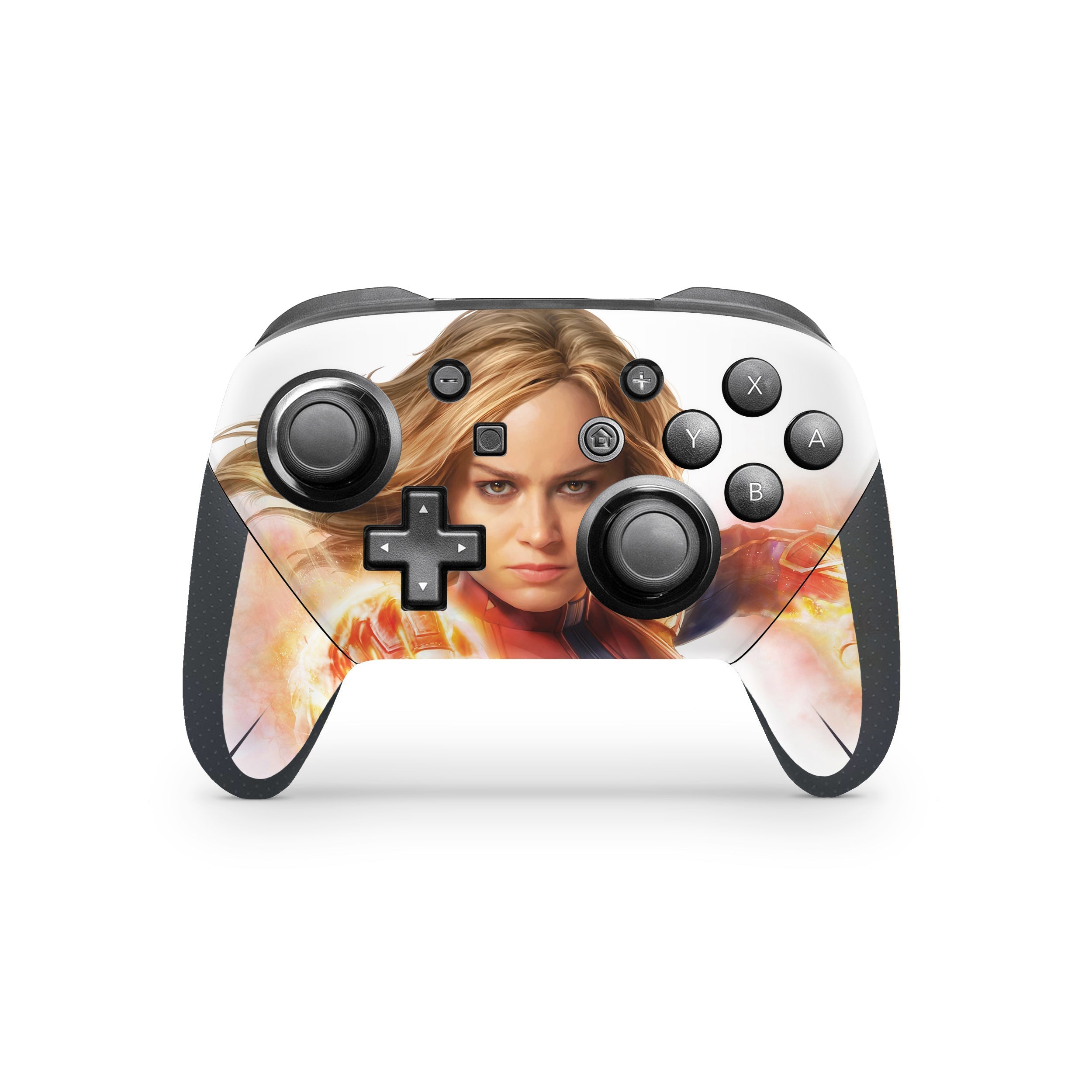 Galactic Champion v1 Nintendo Switch Pro Controller Skin - Comics-inspired design